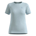 Essential Seamless Laufshirt Damen-hellblau
