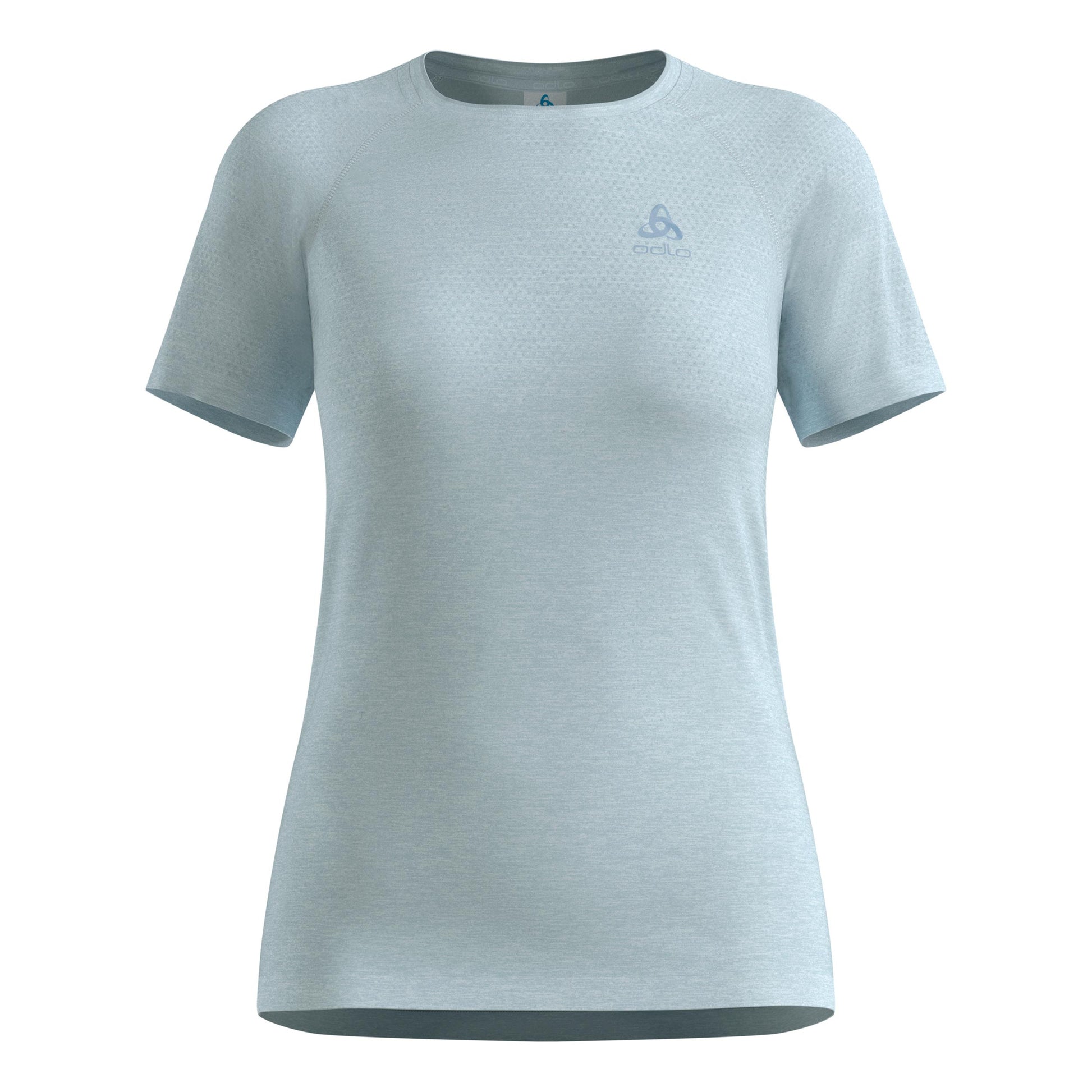 Odlo Essential Seamless  Running shirt Women - light blue