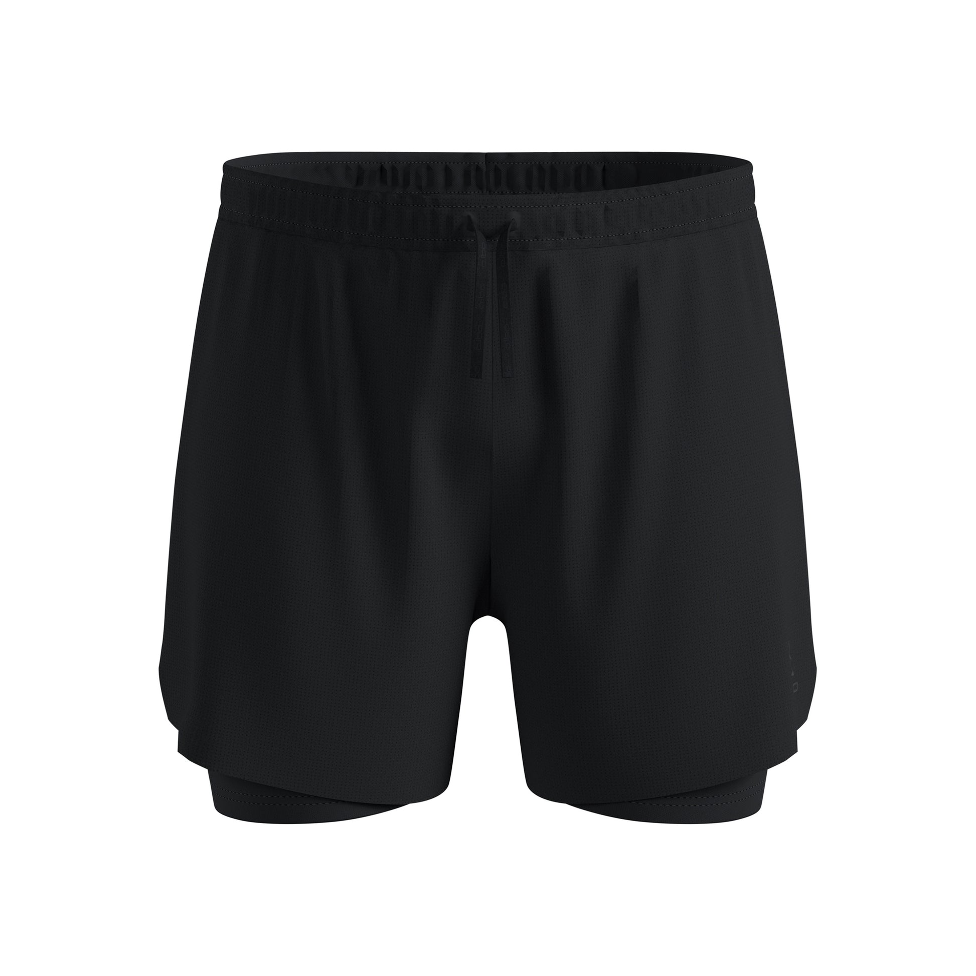 Odlo Zeroweight 5in 2in1 Laufshorts Herren-schwarz