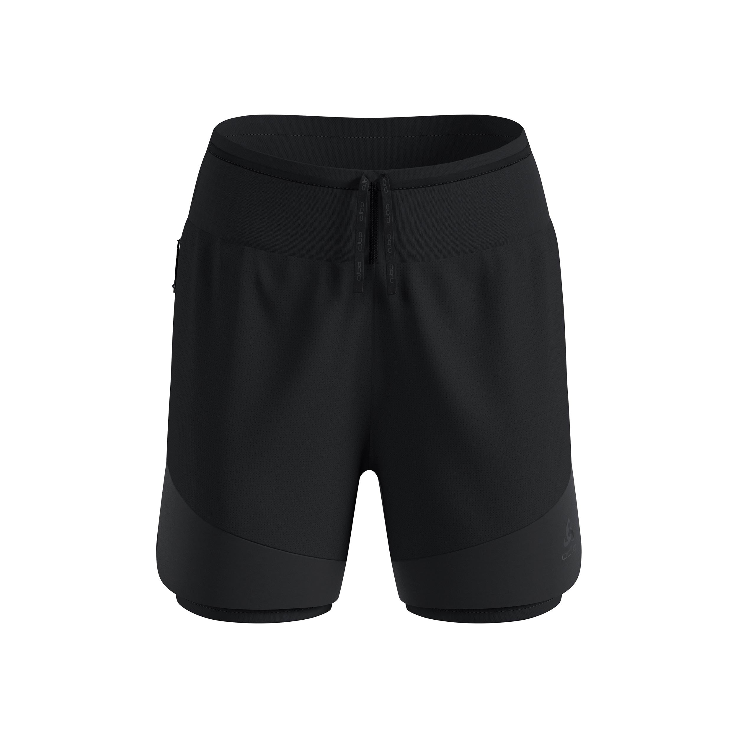 Odlo X-Alp Trail 5in 2in1 Running shorts Women-black