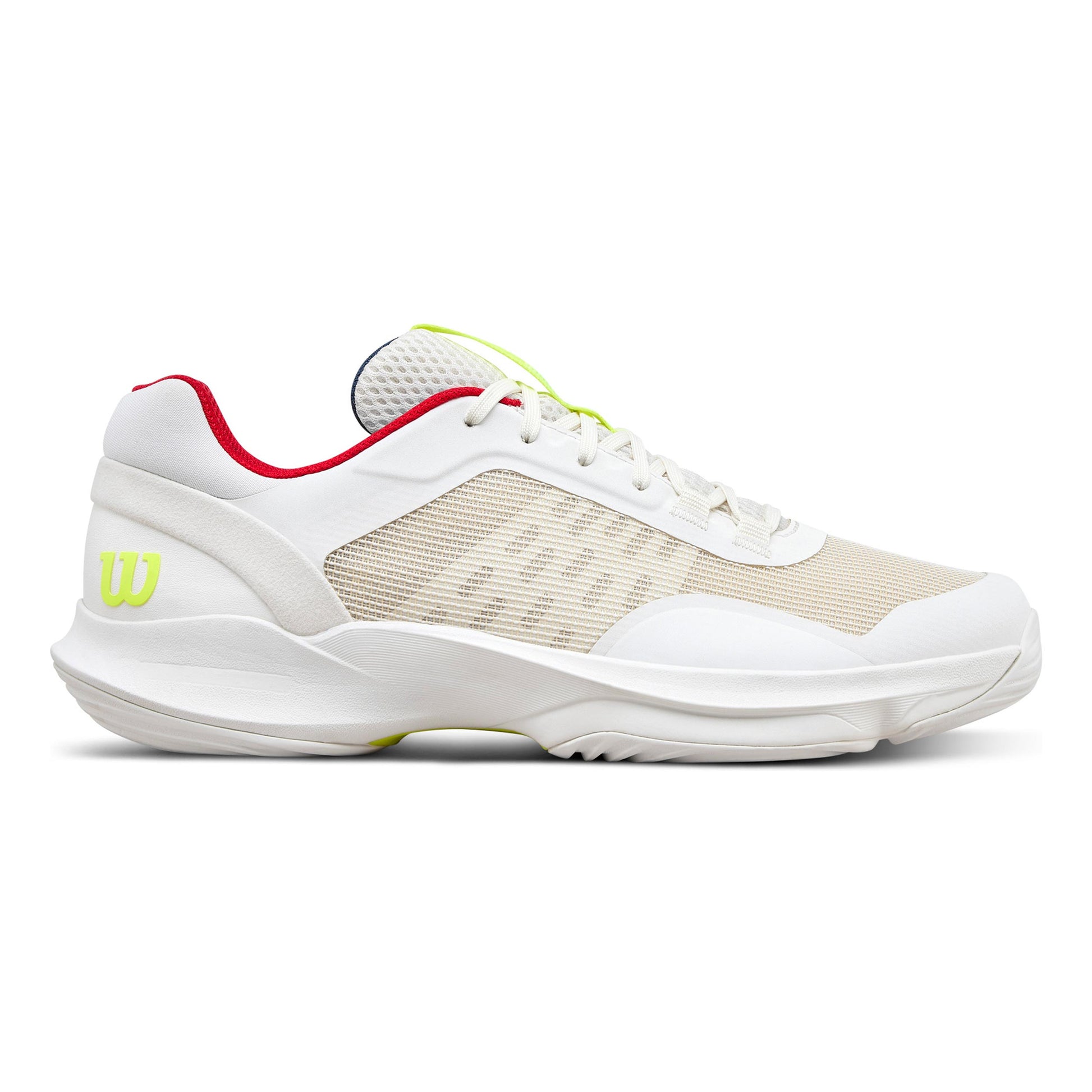 Wilson Hurakn Pro V2 Padelschuh Herren - weiß, neongelb