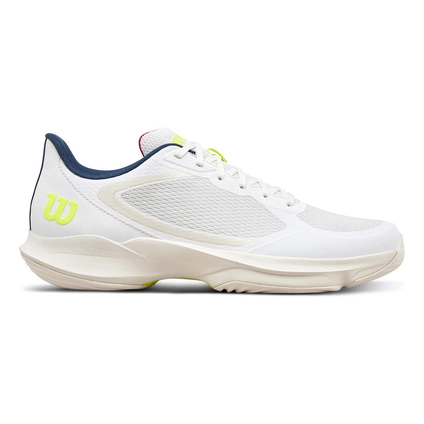 Wilson Hurakn Lite Padel shoe Men - white, neon yellow
