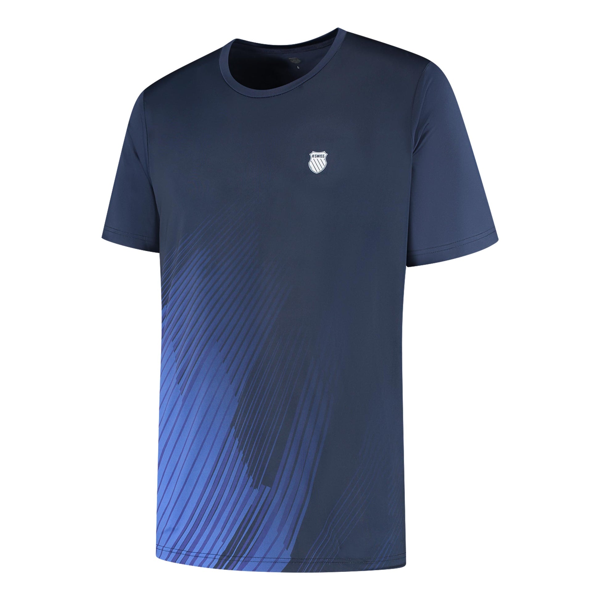K-Swiss Hypercourt Print T-Shirt Men - dark blue