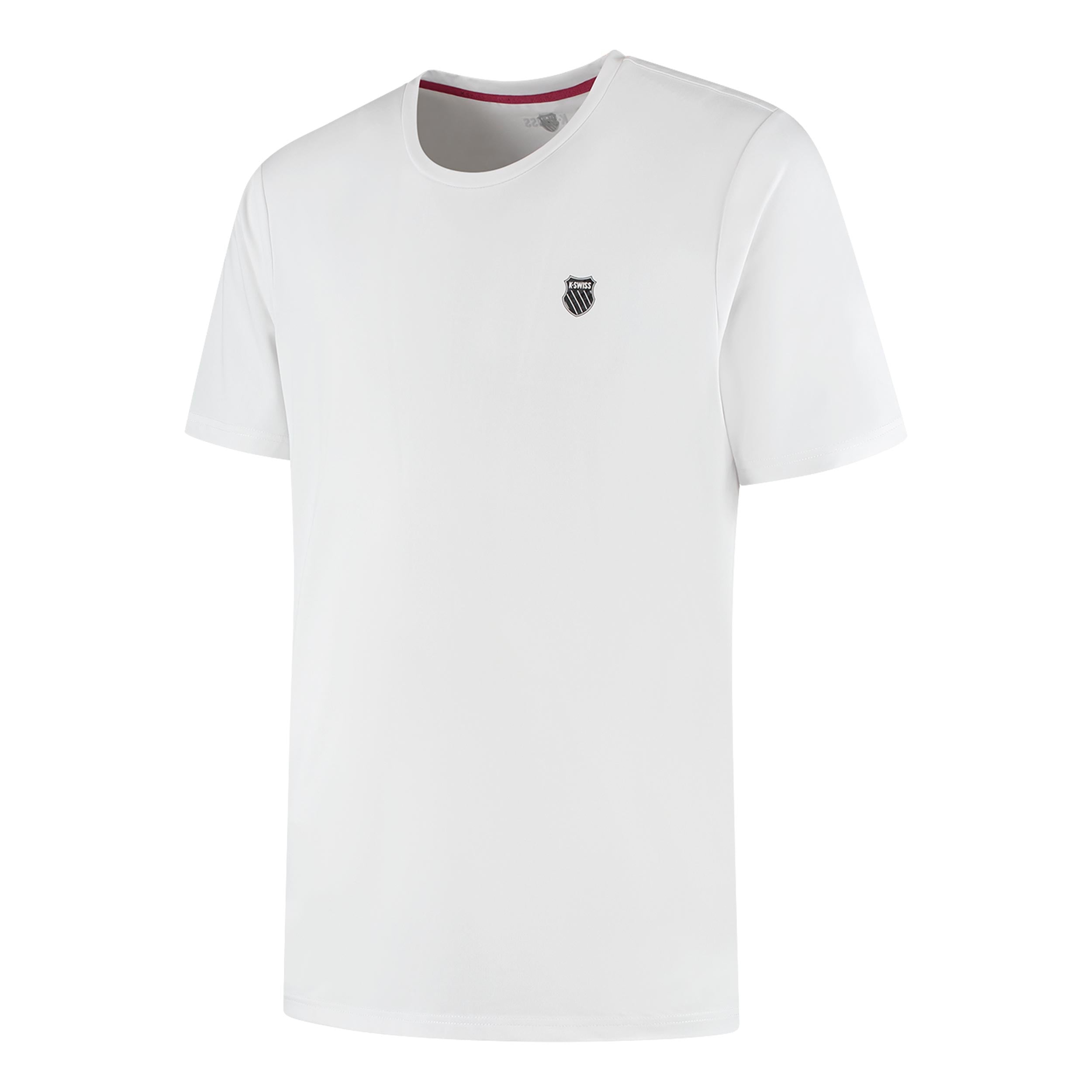 K-Swiss Hypercourt Basic T-Shirt Men - white