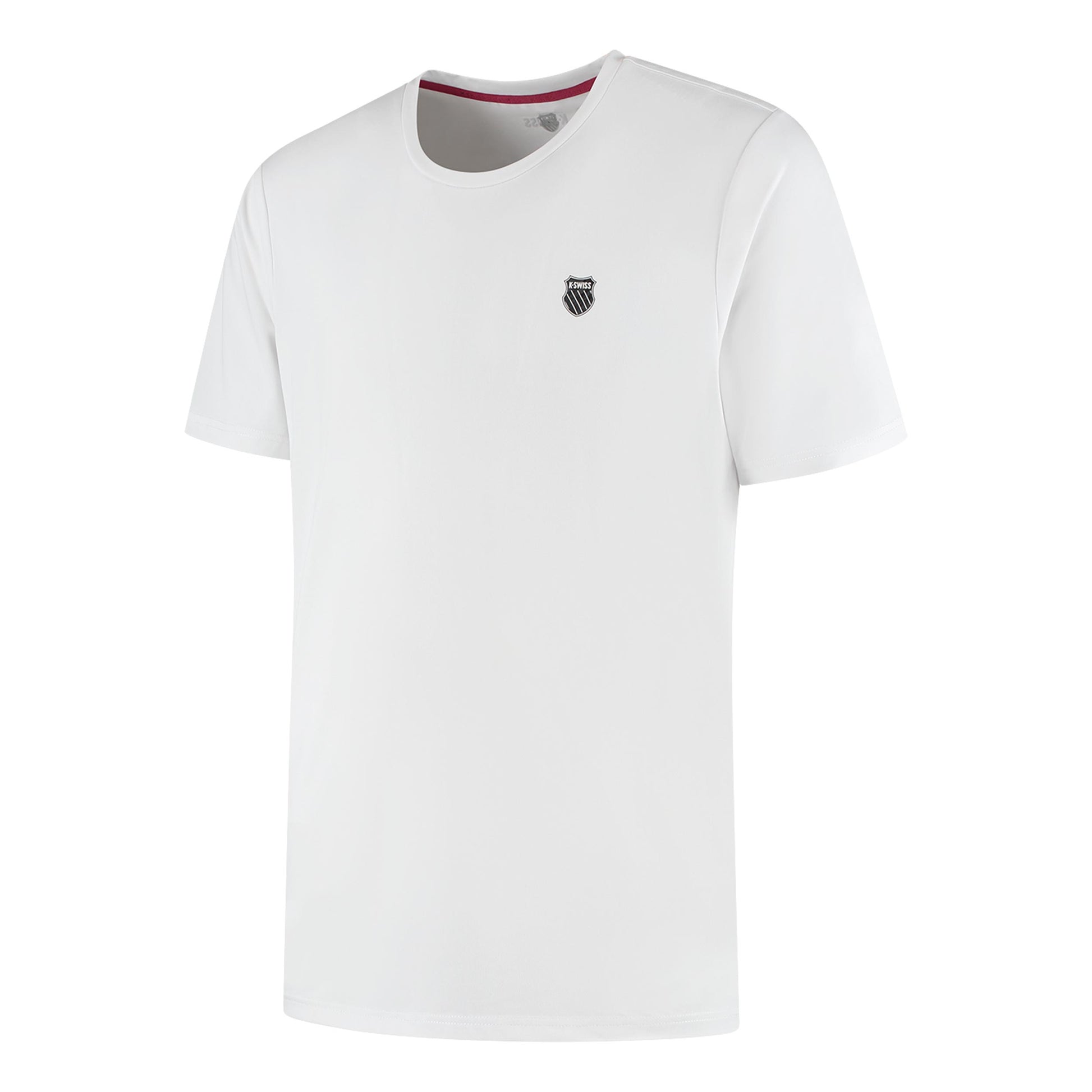 K-Swiss Hypercourt Basic T-Shirt Men - white
