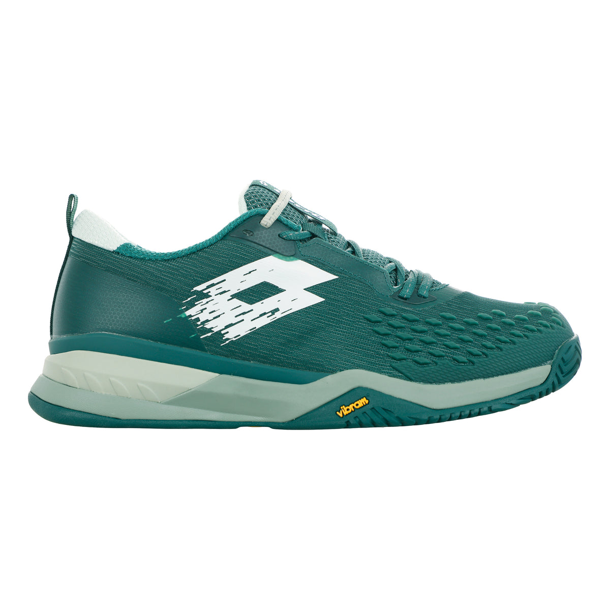 Lotto Raptor Hyperpulse 100 IV SPD Allcourtschuh Herren - petrol, weiß