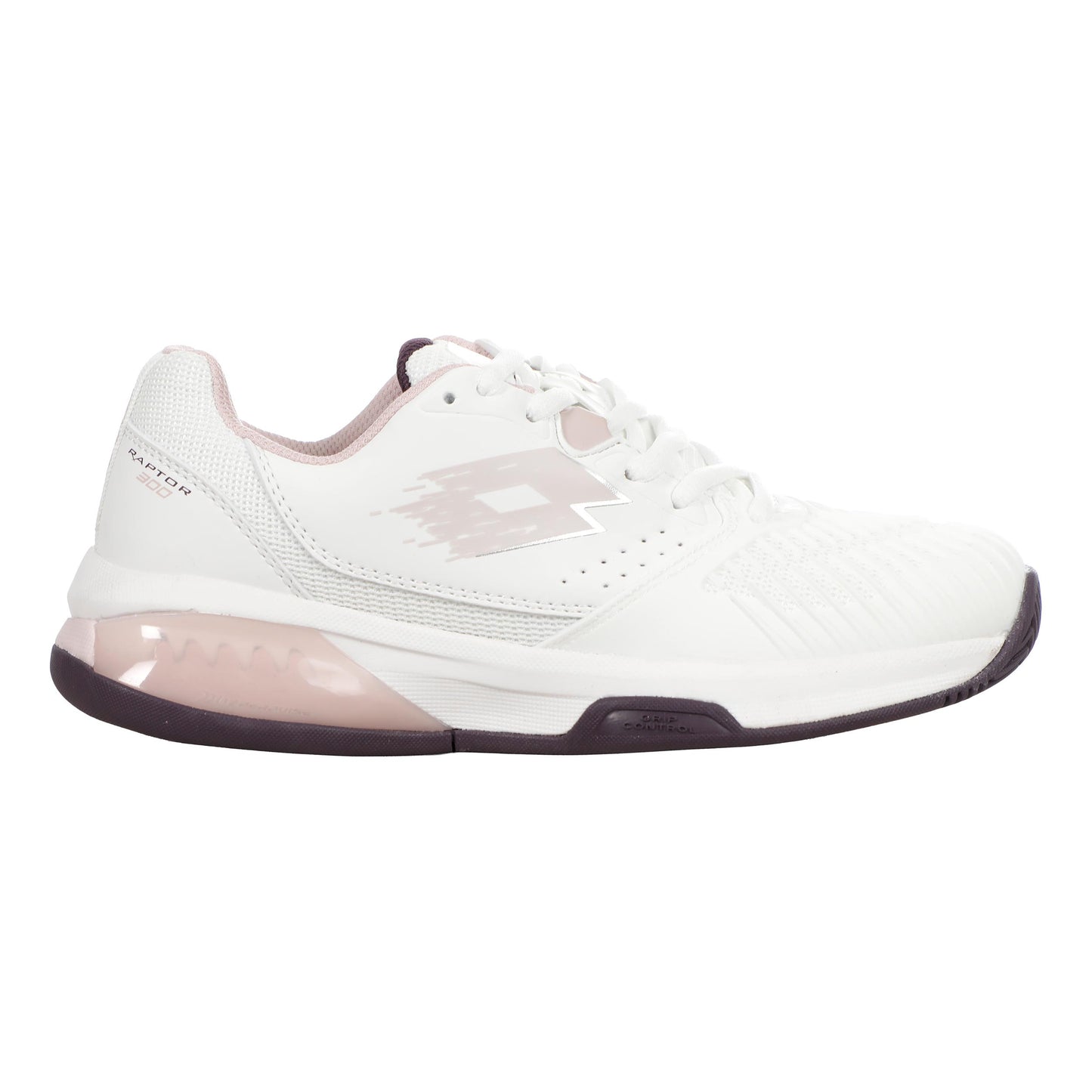 Lotto Raptor 300 CLY Clay court shoe Women-white, lilac