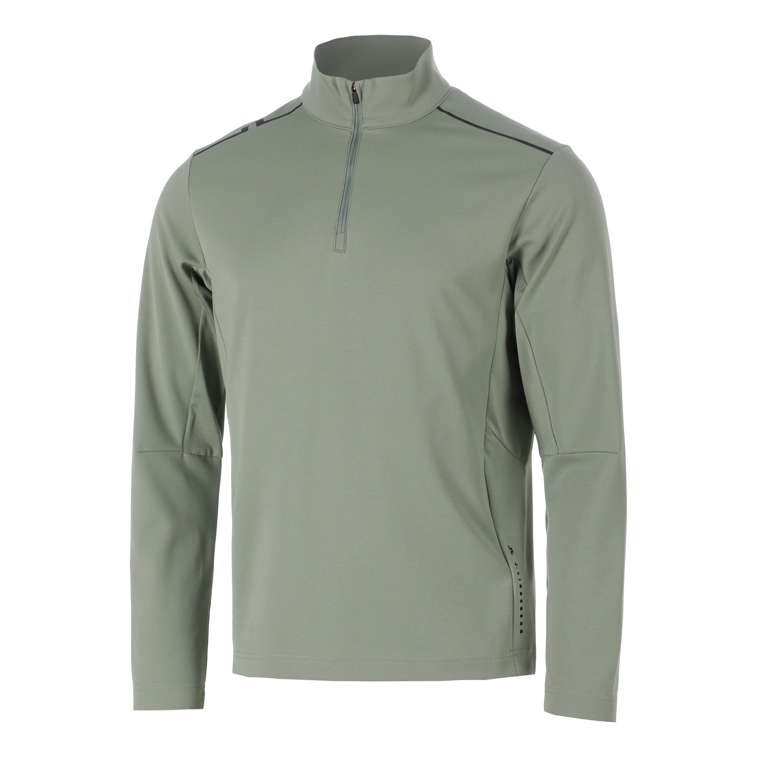 JLindeberg Leon Quarter Zip Long sleeve Men-olive