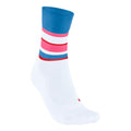 RU4 Endurance Compression Running socks Women-white, blue