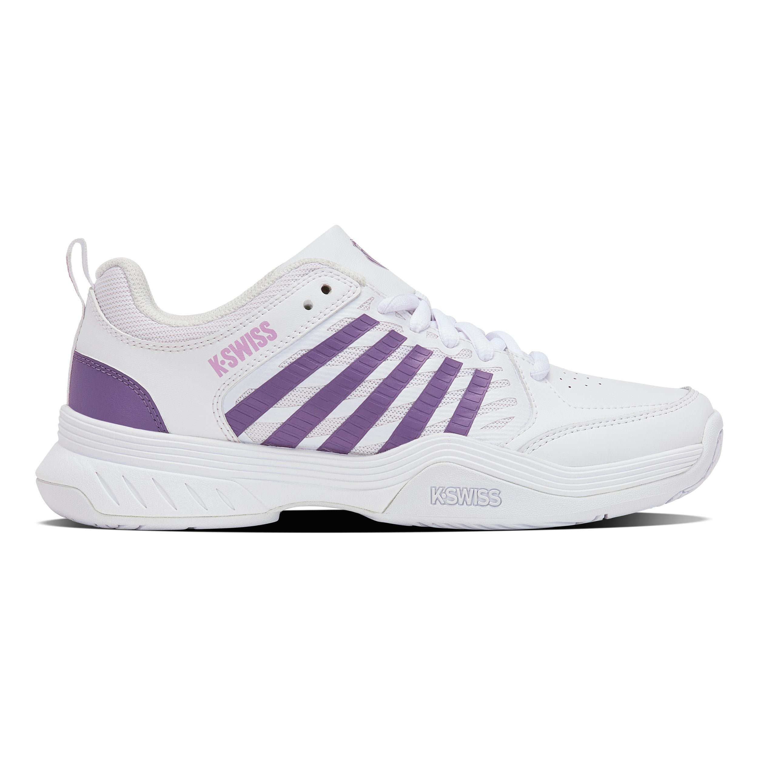 K-Swiss COURT EXPRESS 2  AC All court shoe Women-white, lavender