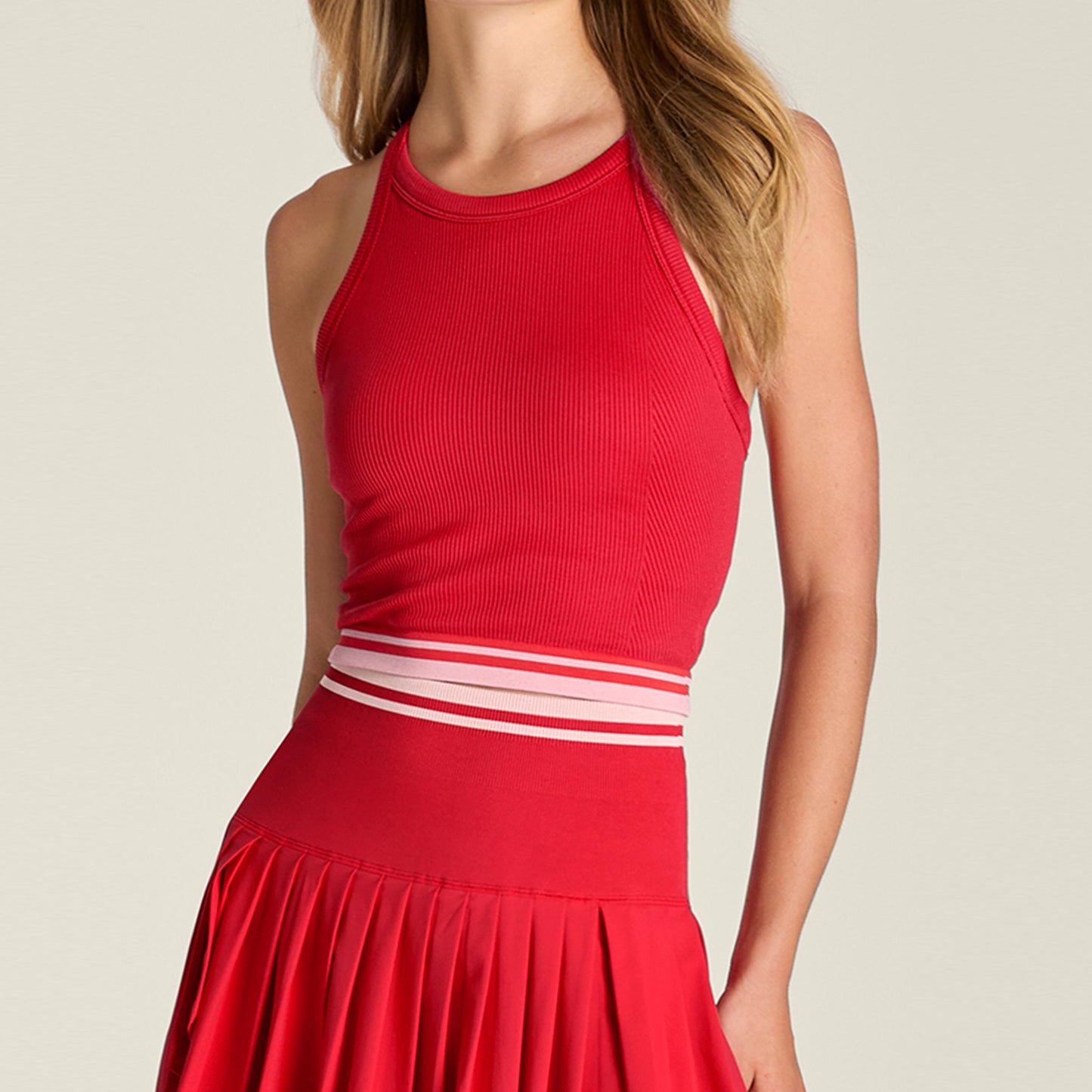 Wilson On The Daily Tank Top Women - red