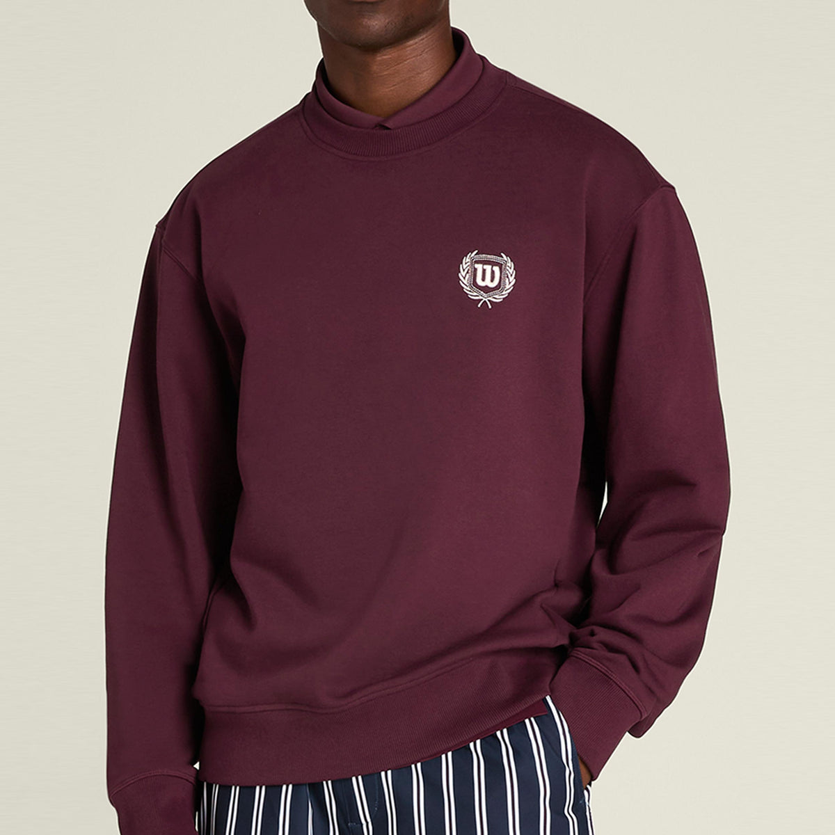 Wilson Playstate French Terry Sweatshirt Men - purple