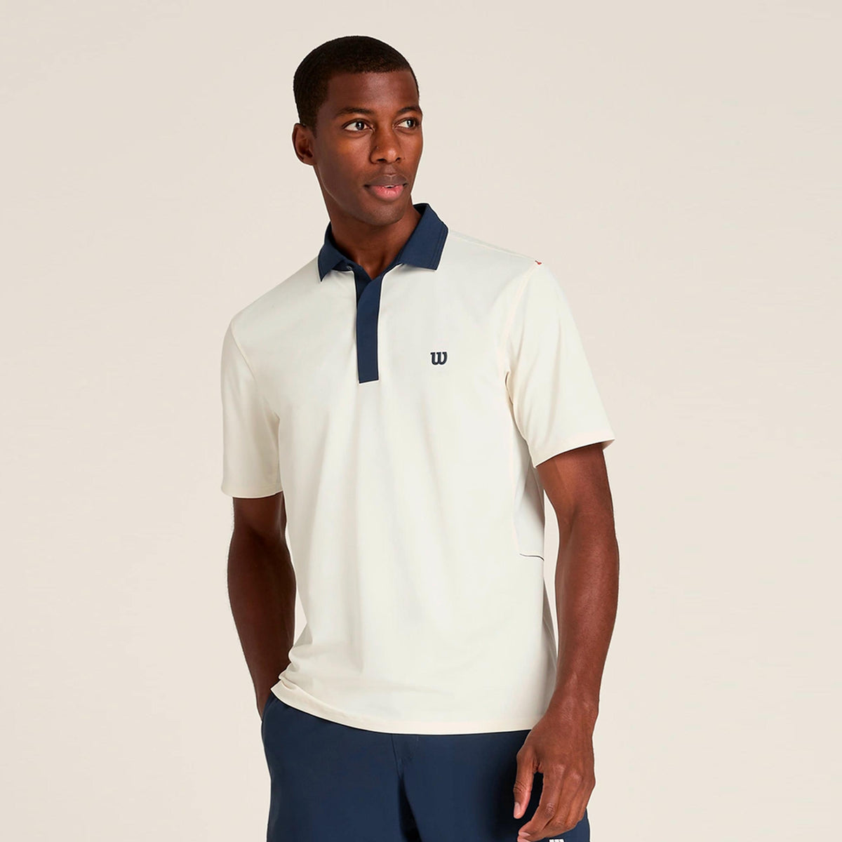 Wilson Challengers Technical Polo Men - beige