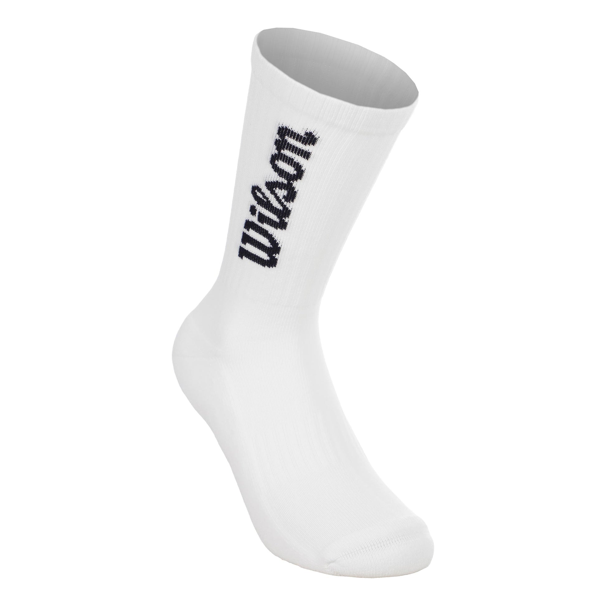 Wilson Crew Tennissocken Unisex-weiß, dunkelblau