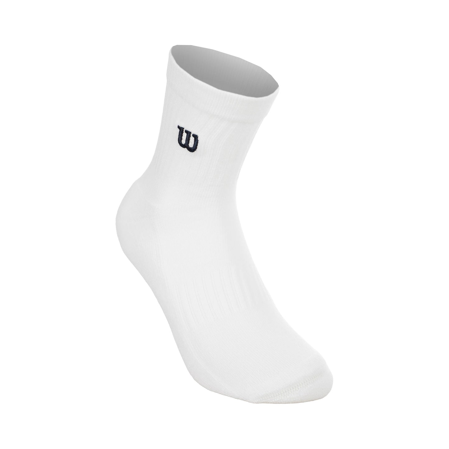 Wilson Quarter Tennis socks Unisex-white, dark blue