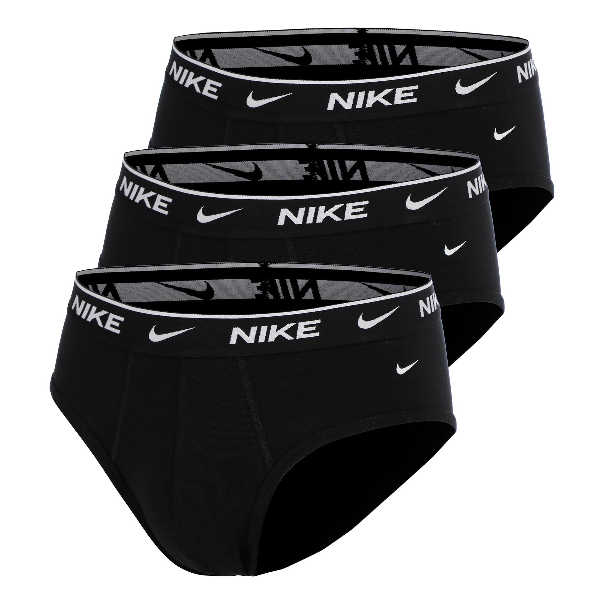 Nike Essential Cotton Stretch Brief Boxer shorts - 3 Pack Men-black, black