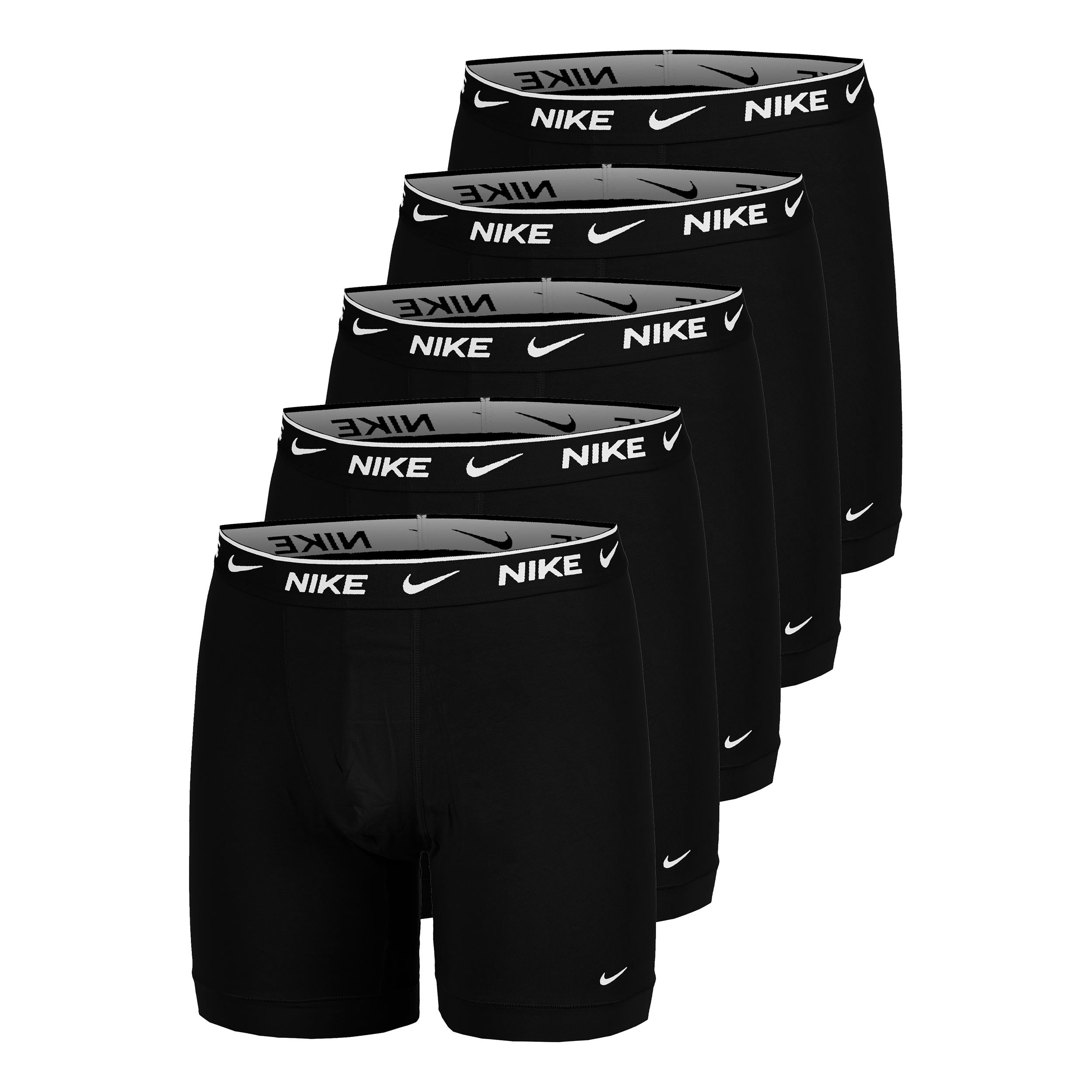 Nike Essential Cotton Stretch Boxer Brief Boxer shorts - 5 Pack Men-black