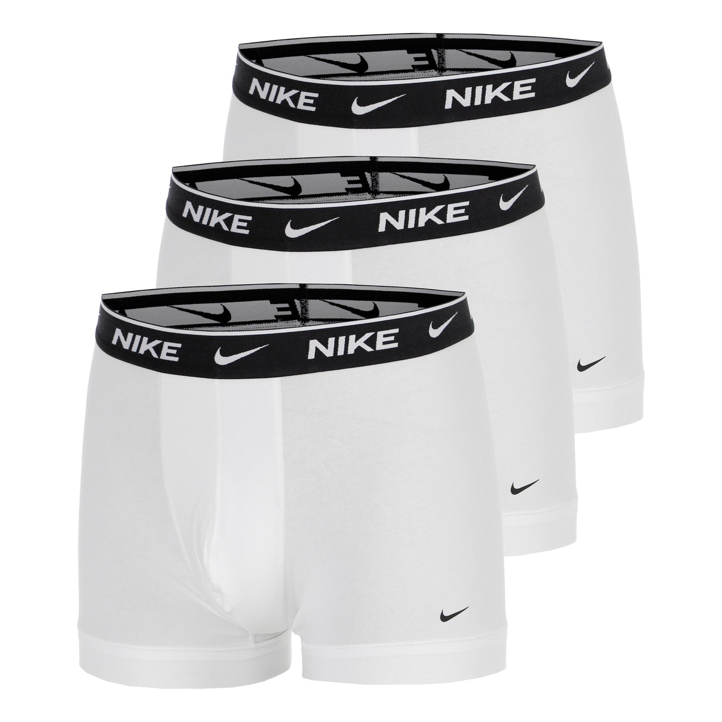 Nike Essential Cotton Stretch Trunk Boxer shorts 3 Pack Men - white, white