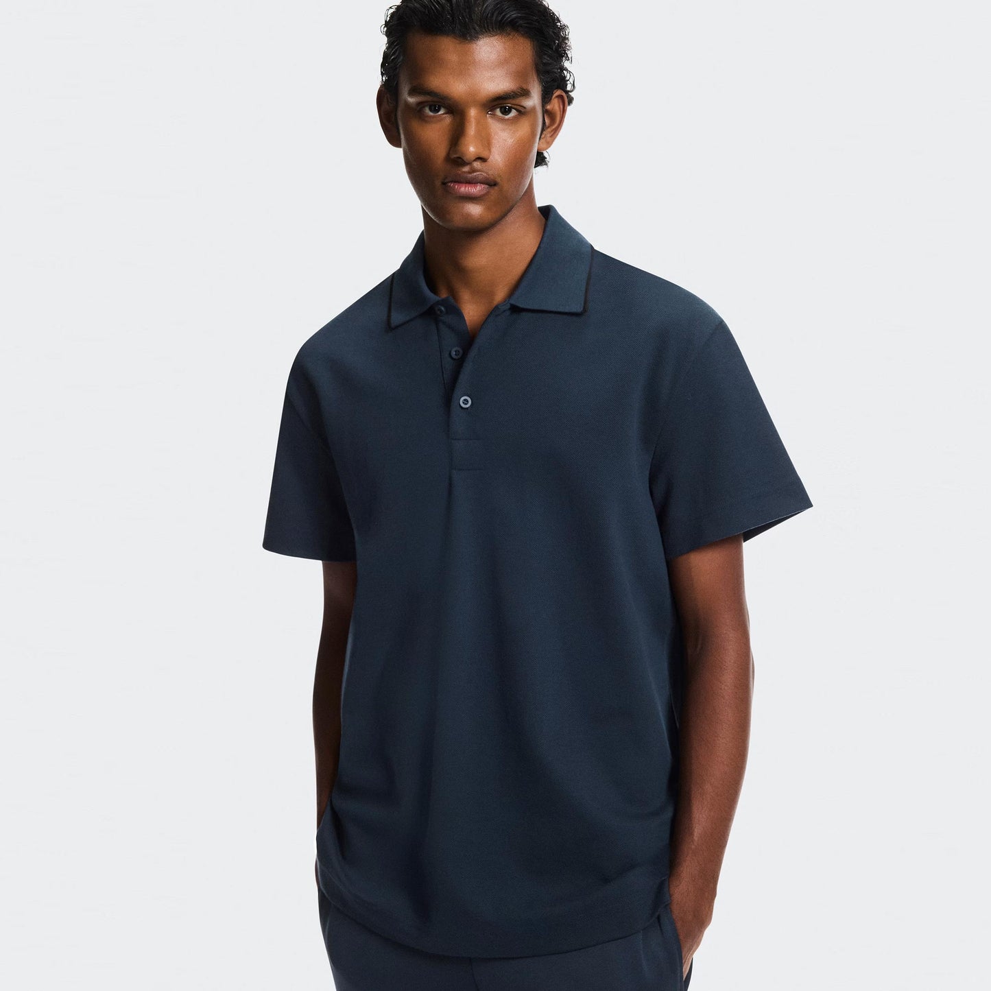 On Courtside Polo Men - dark blue