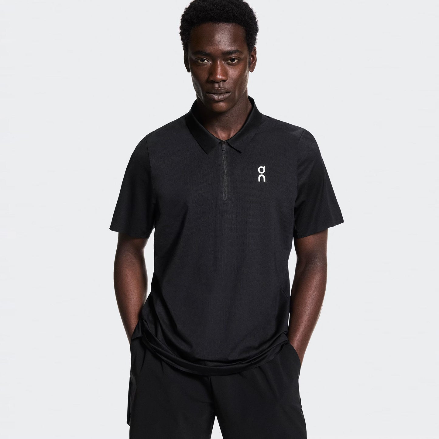 On Court Polo Men - black
