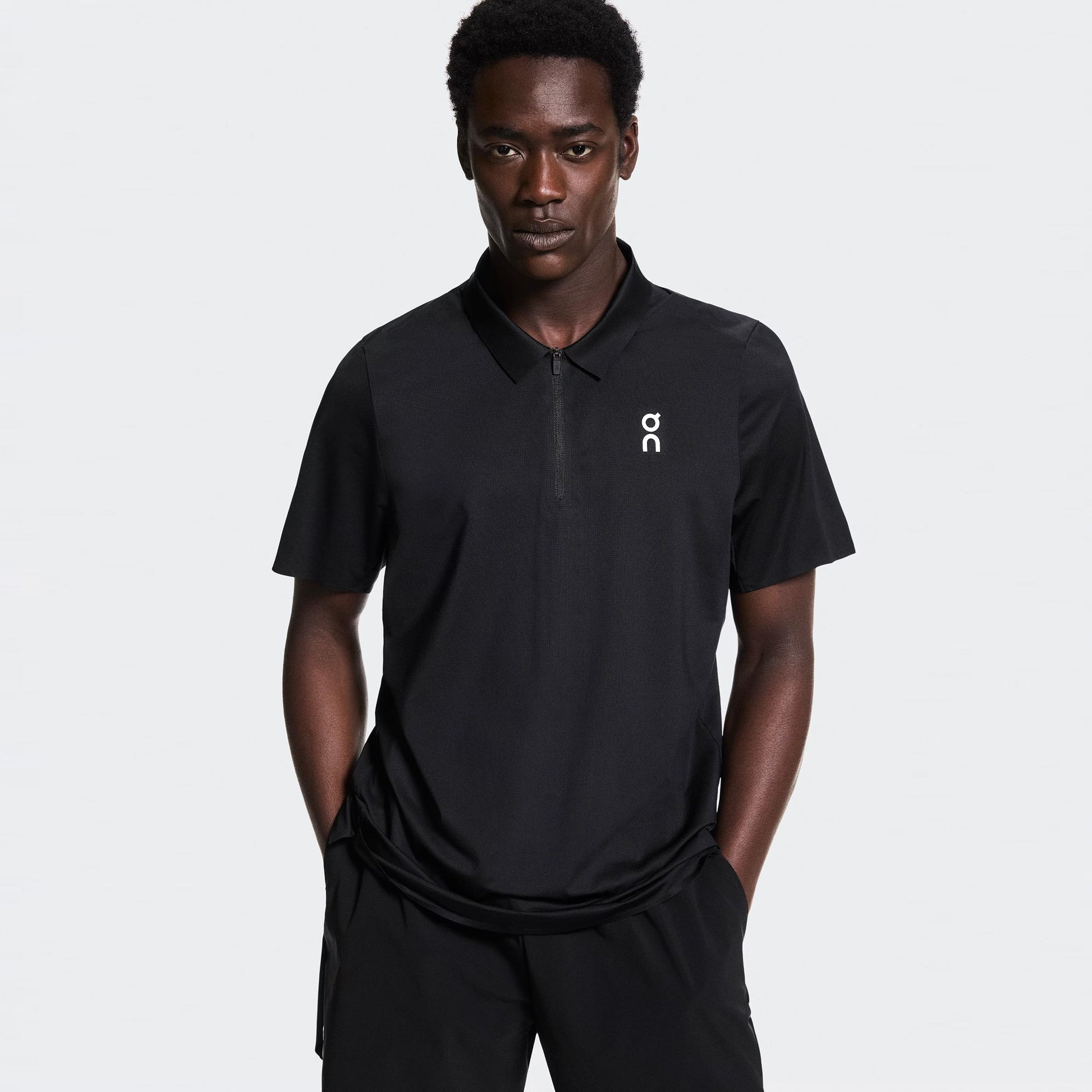 On Court Polo Men - black