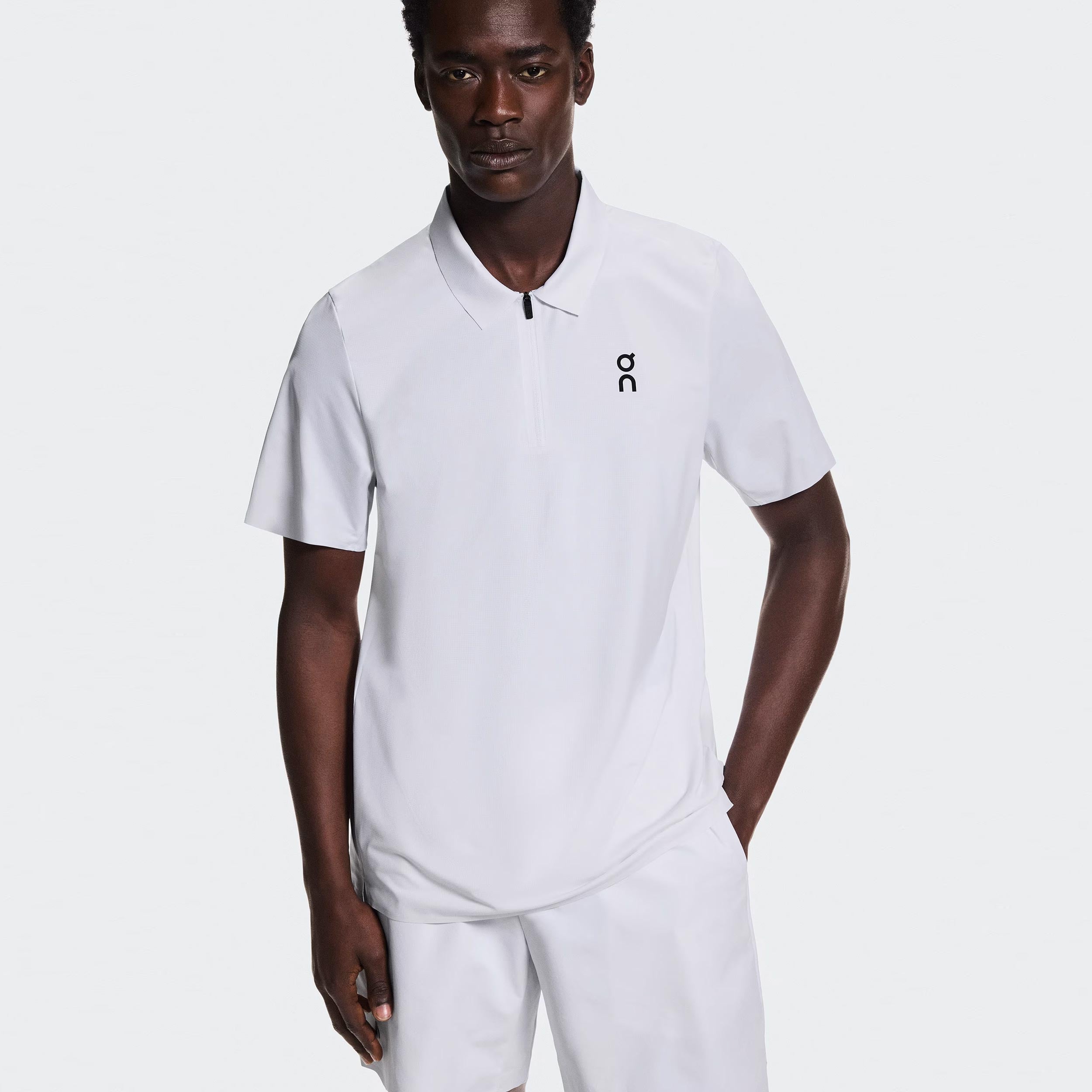 On Court Polo Men - white
