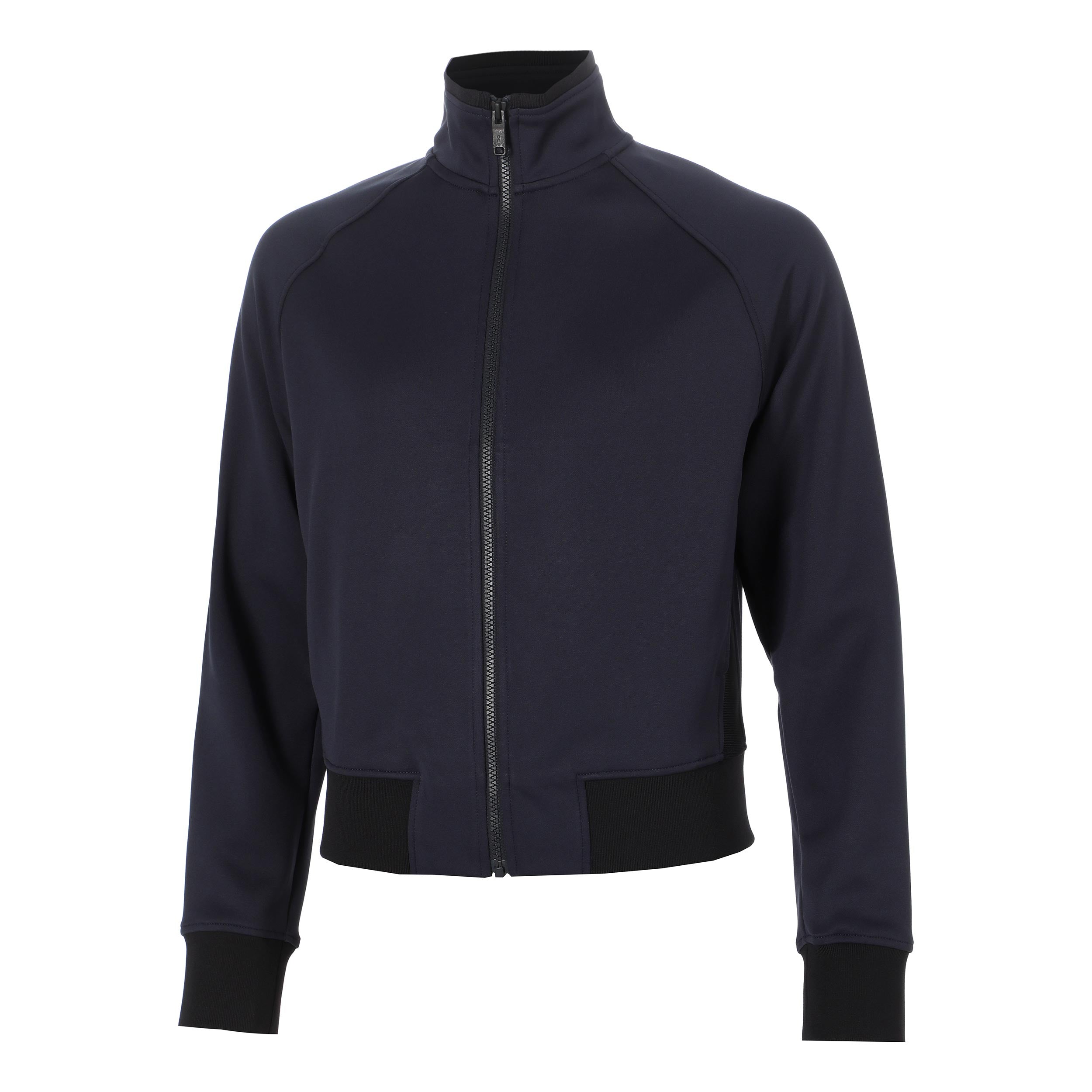 On Courtside Full-Zip T-Shirt Women - dark blue