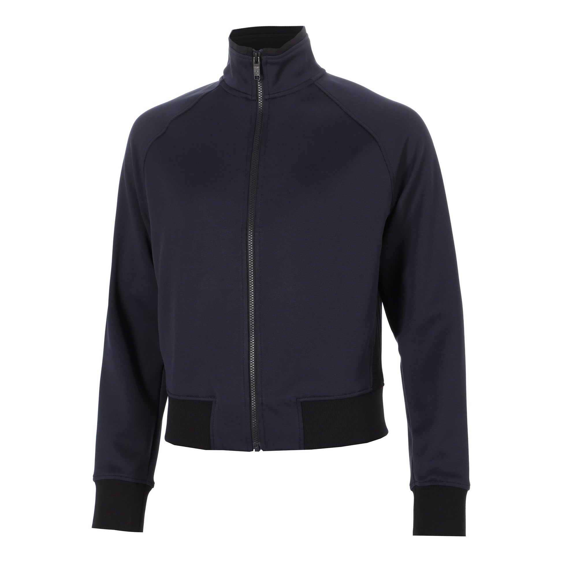 On Courtside Full-Zip T-Shirt Women - dark blue