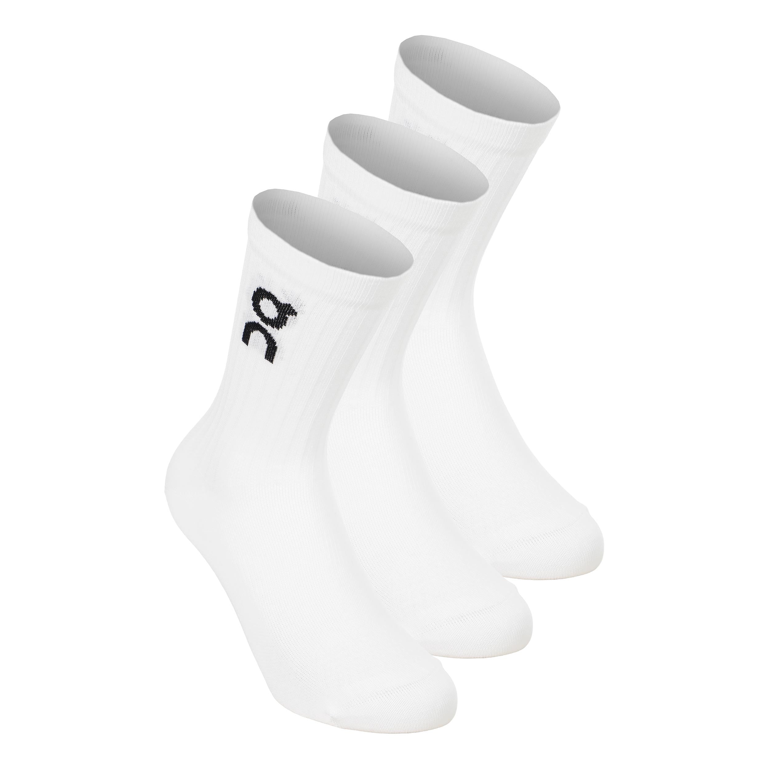 On Logo Tennis Socks Unisex - white