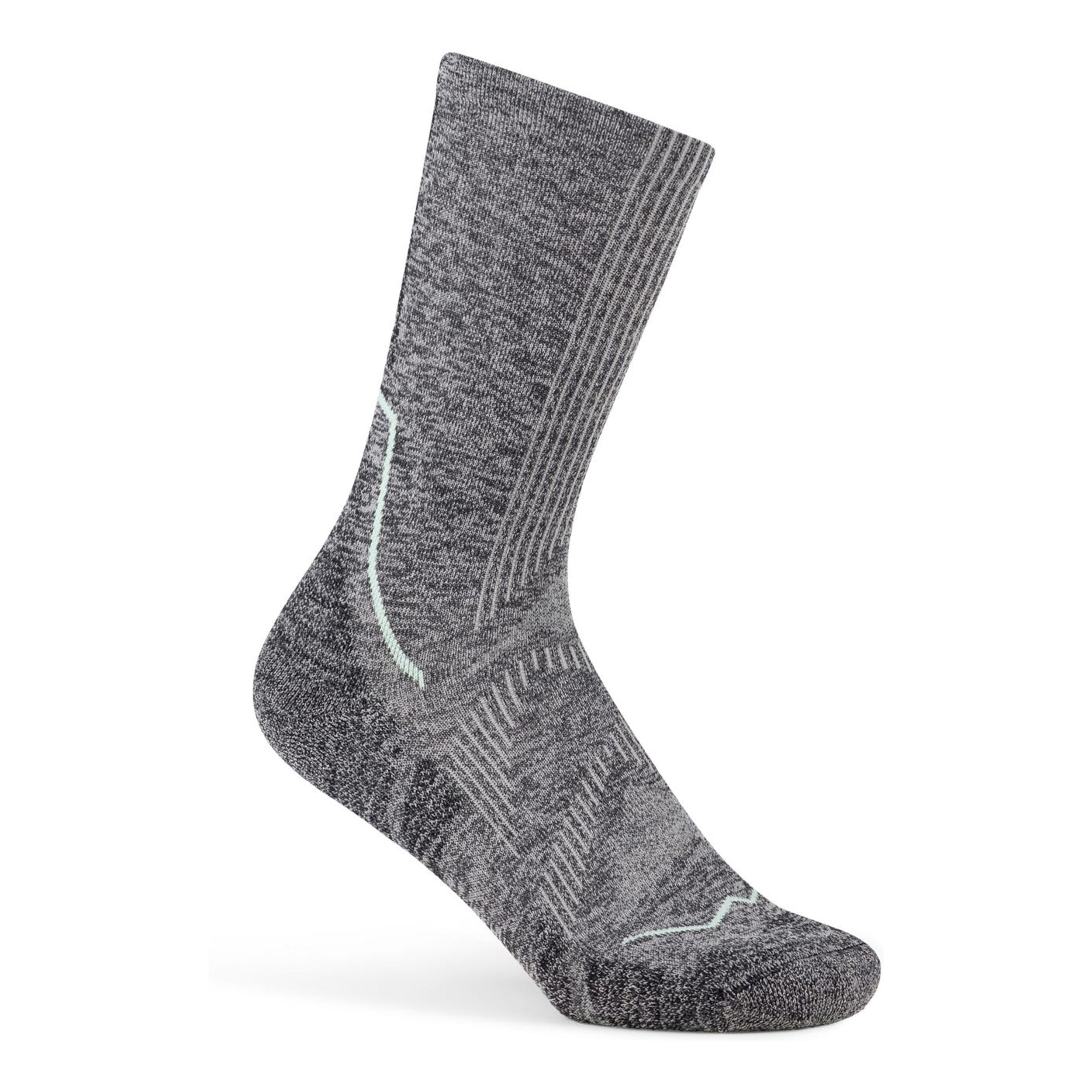 Buff Dryflx Crew  Running Socks Unisex - grey