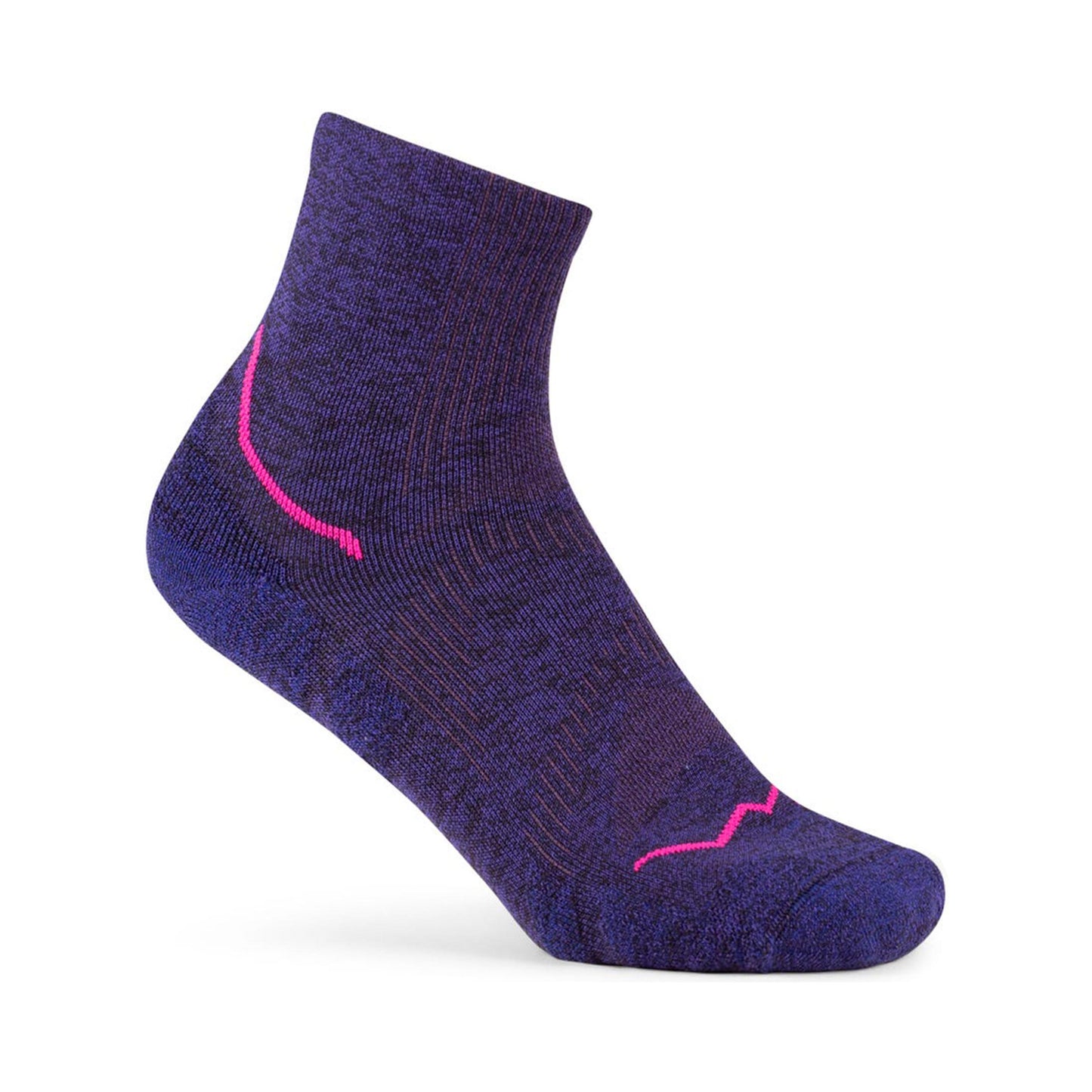 Buff Dryflx Quarter  Running socks Unisex-dark blue