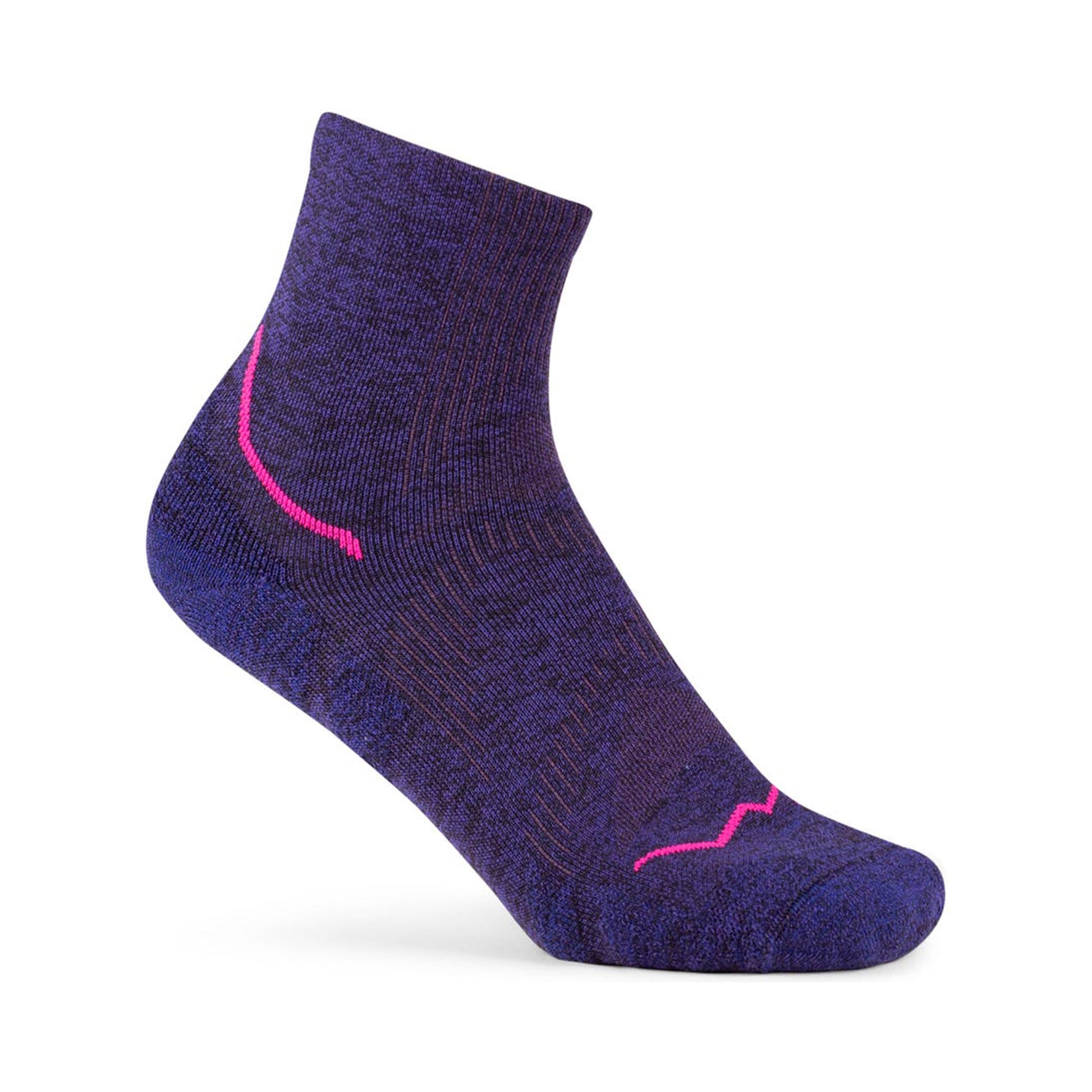 Buff Dryflx Quarter  Running socks Unisex-dark blue