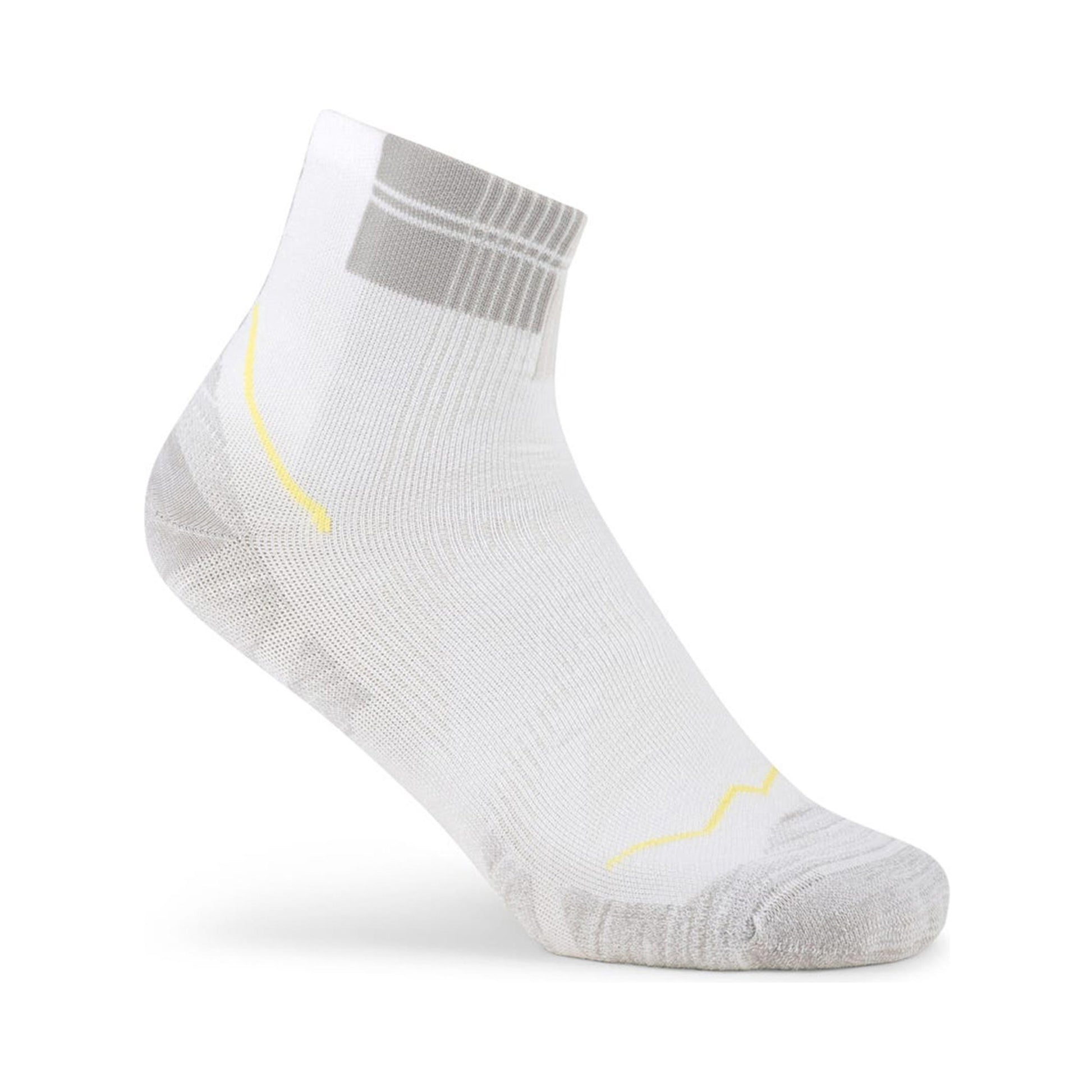Buff Coolnet Quarter  Running socks Unisex-white