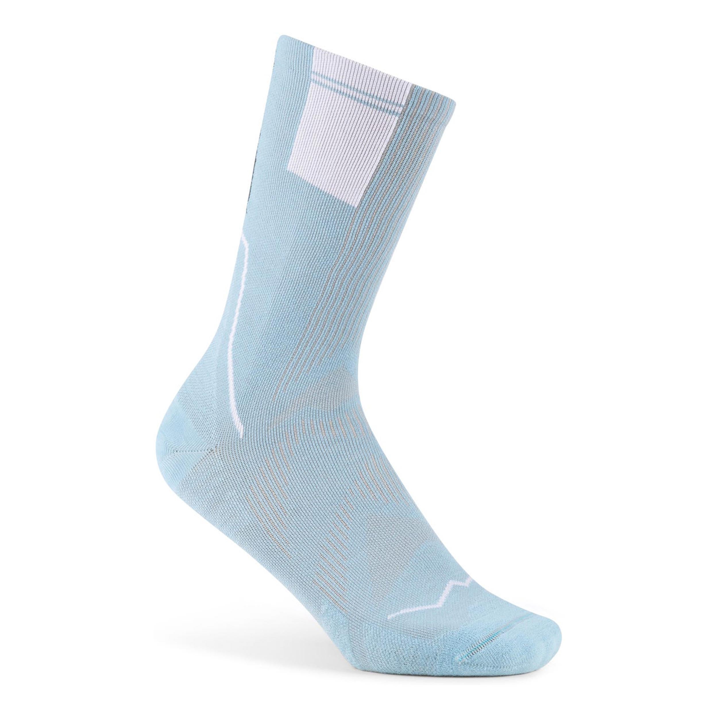 Buff Coolnet Crew  Running socks Unisex-light blue
