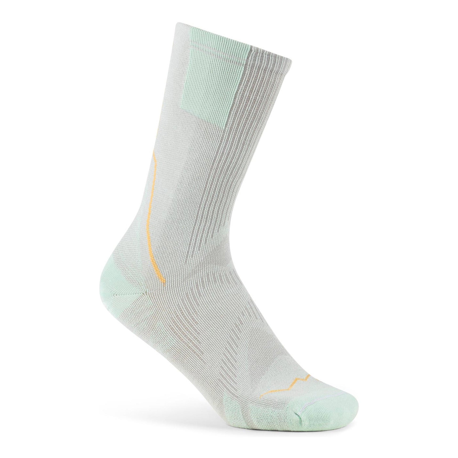 Buff Coolnet Crew  Running socks Unisex-green, multicoloured
