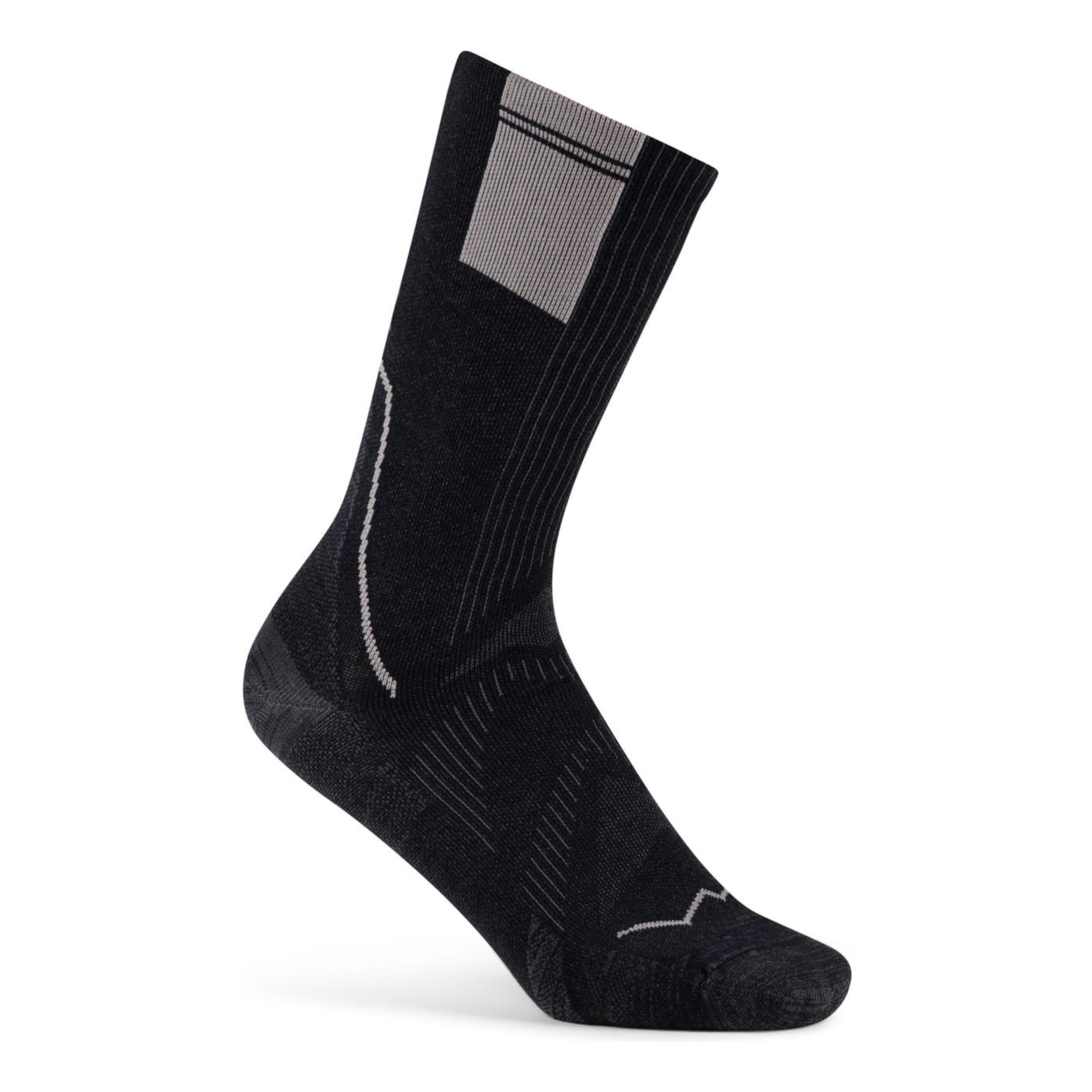 Buff Coolnet Crew  Running Socks Unisex - black