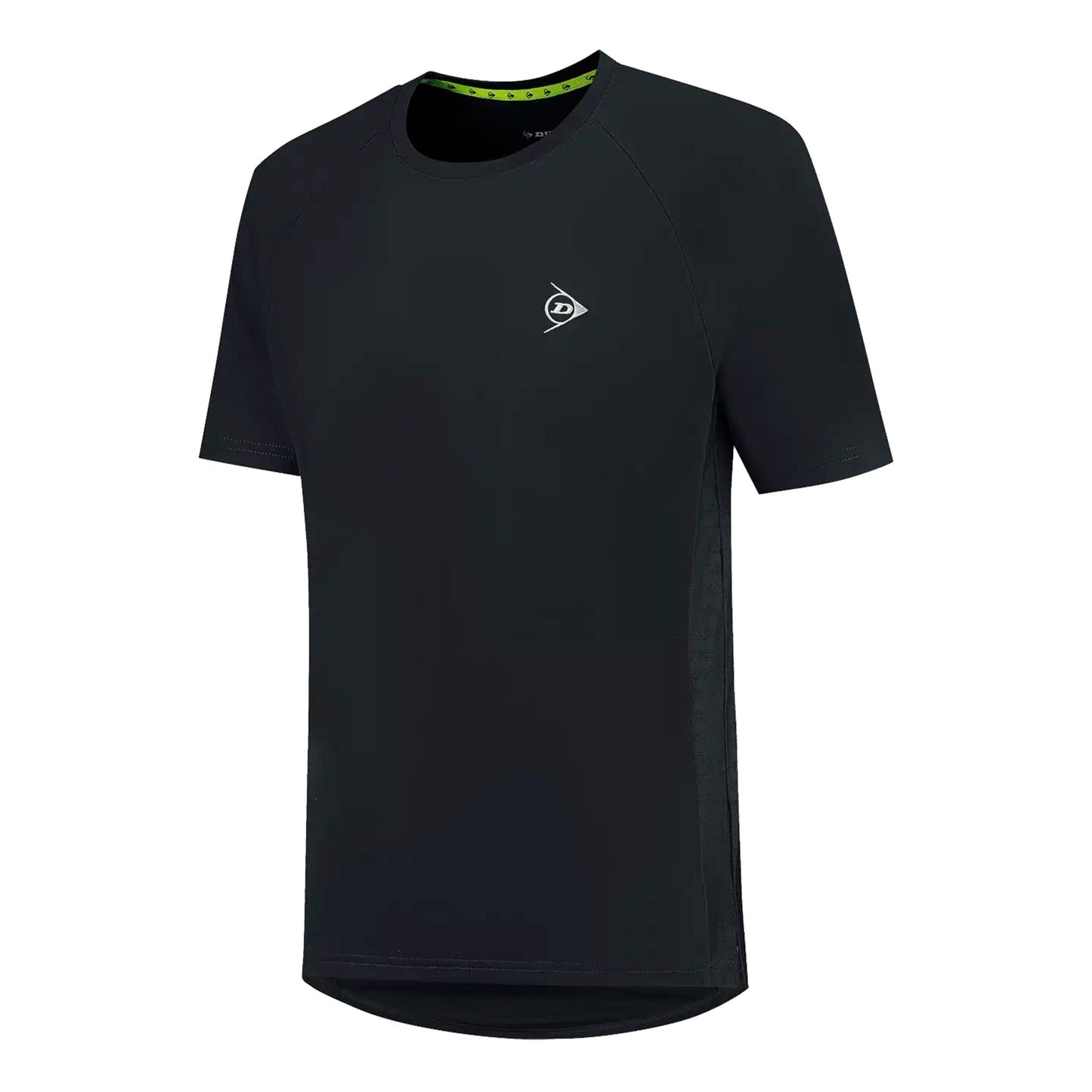 Dunlop Club Crew T-Shirt Herren-schwarz
