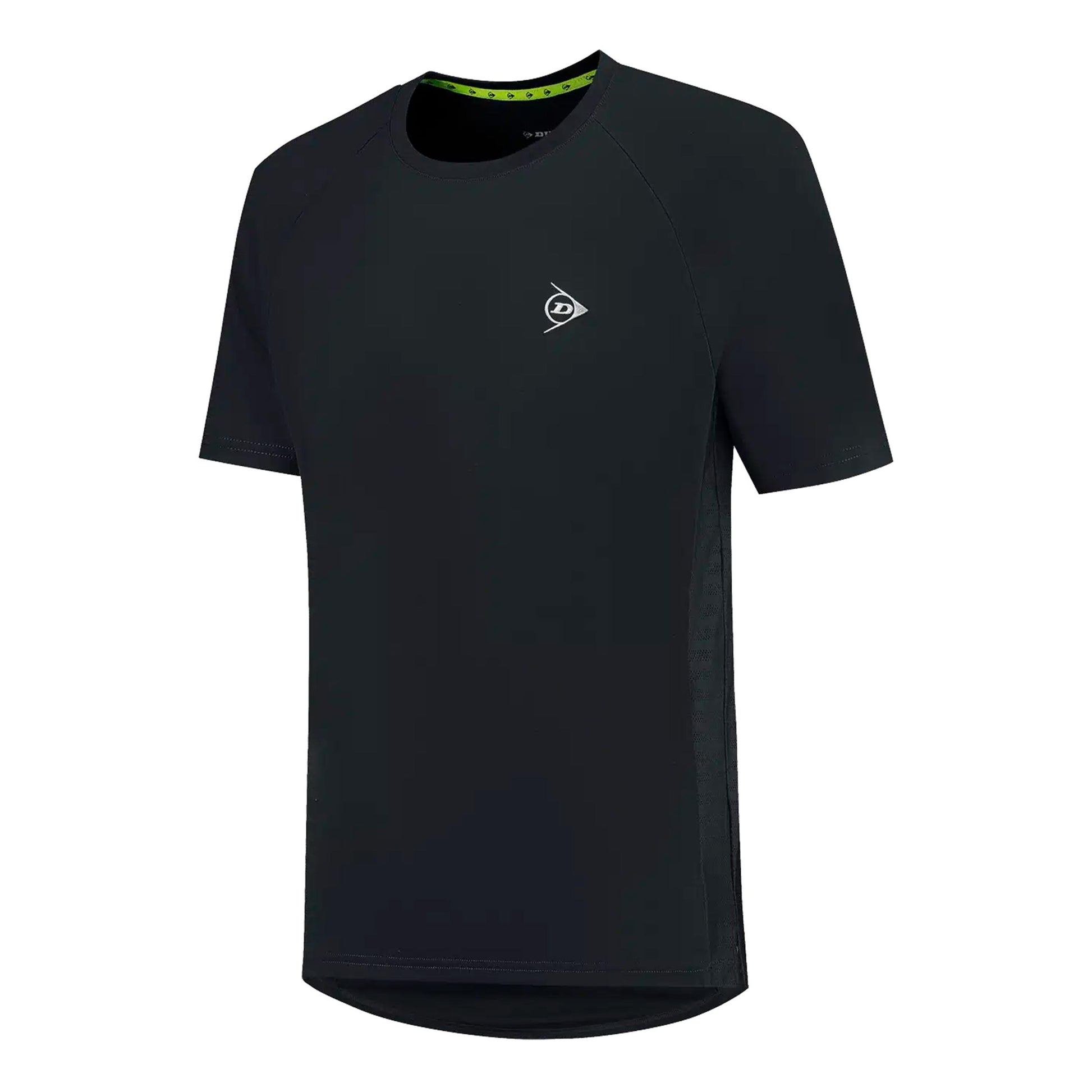 Dunlop Club Crew T-Shirt Herren-schwarz