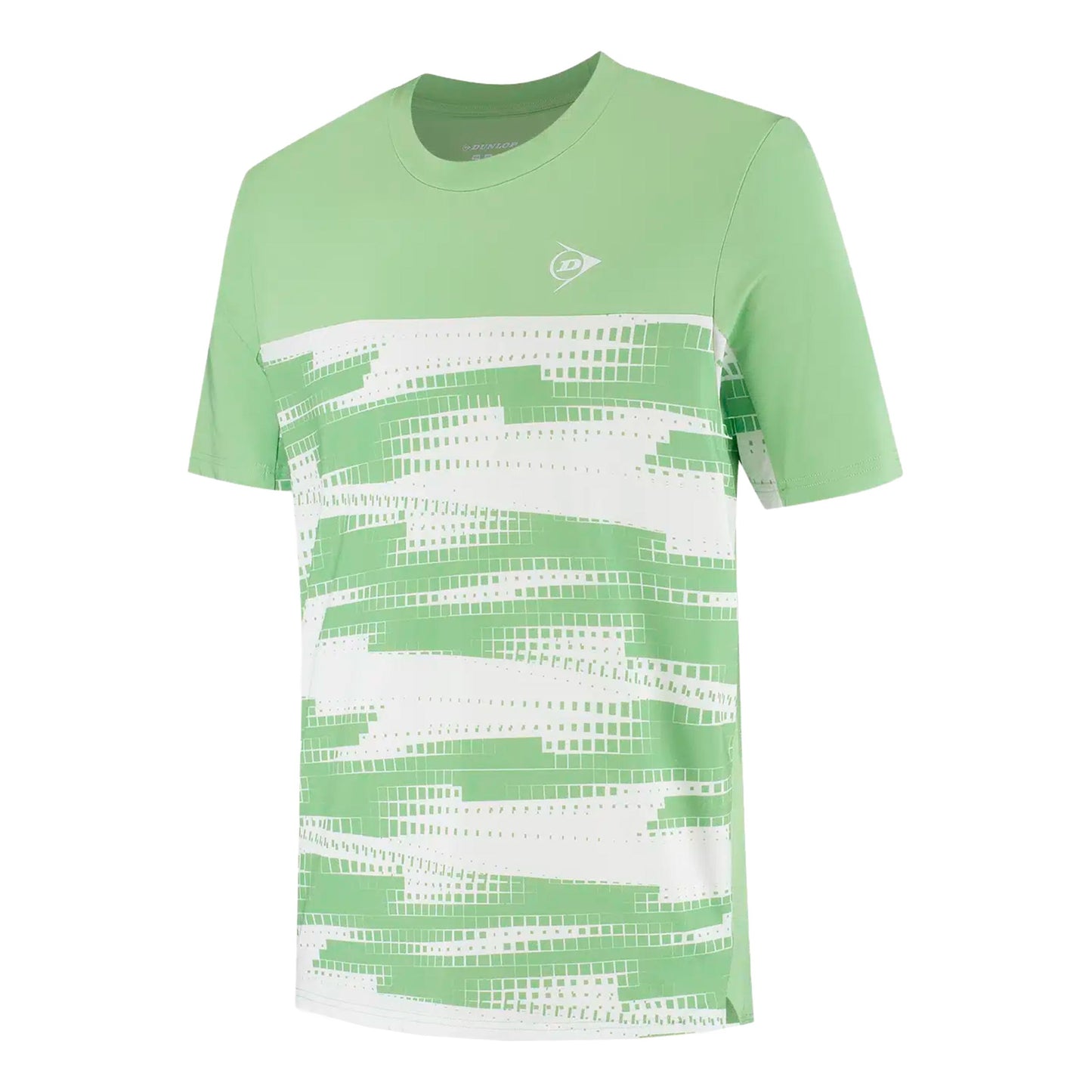 Dunlop Game T-Shirt Herren-hellgrün, weiß