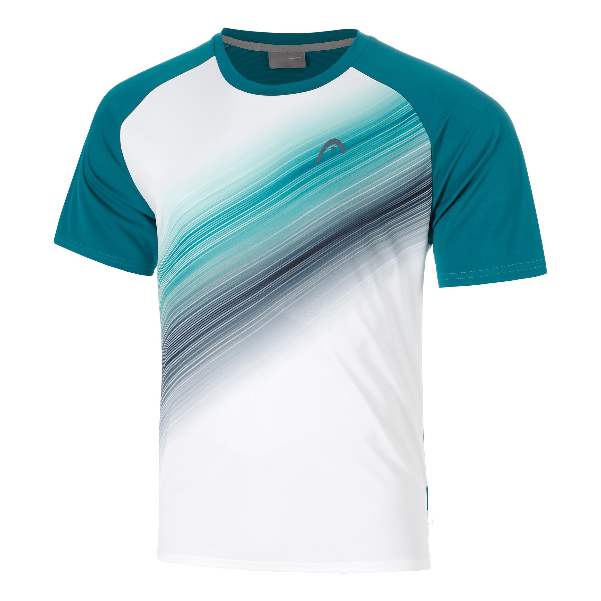 HEAD Topspin T-Shirt Men-dark green, white