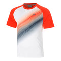 Topspin T-Shirt Herren-rot, weiß