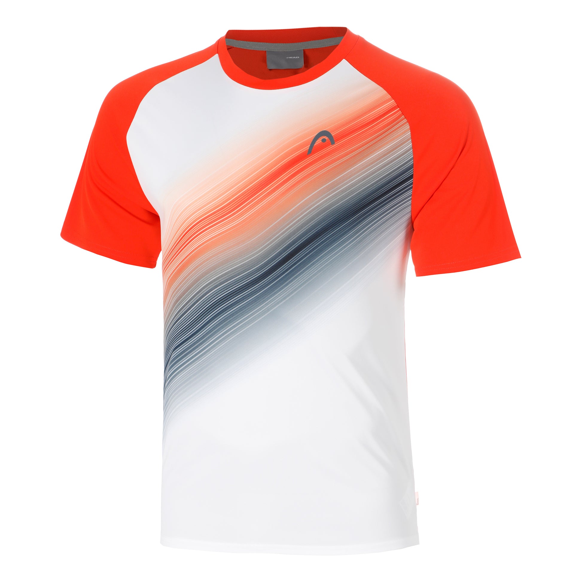 HEAD Topspin T-Shirt Men-red, white