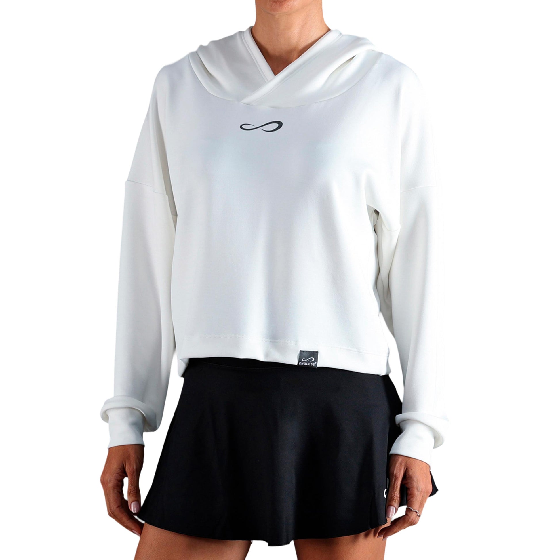 Endless Hypersoft Hoody Women-white
