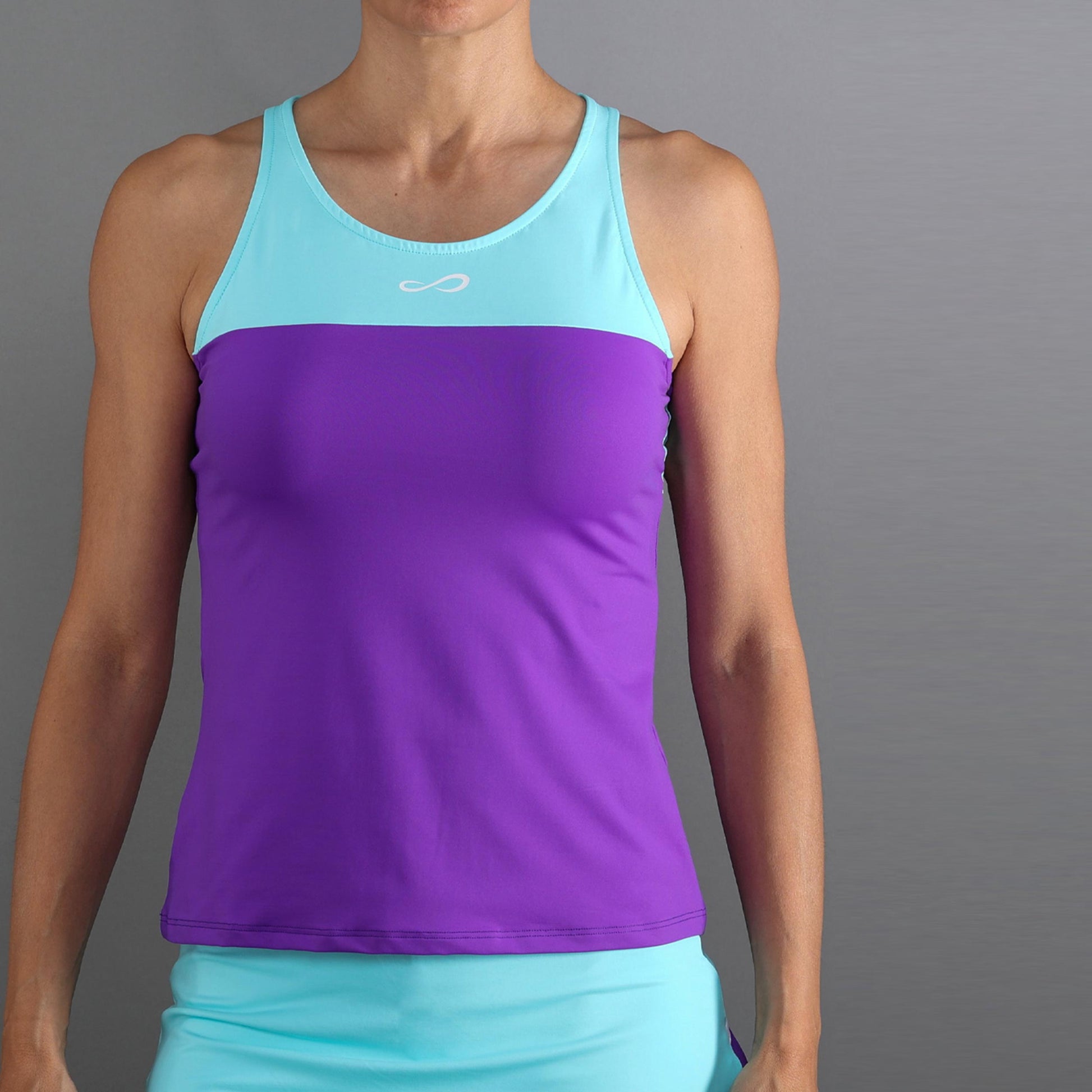 Endless Bloom Tank top Women-violet, turquoise