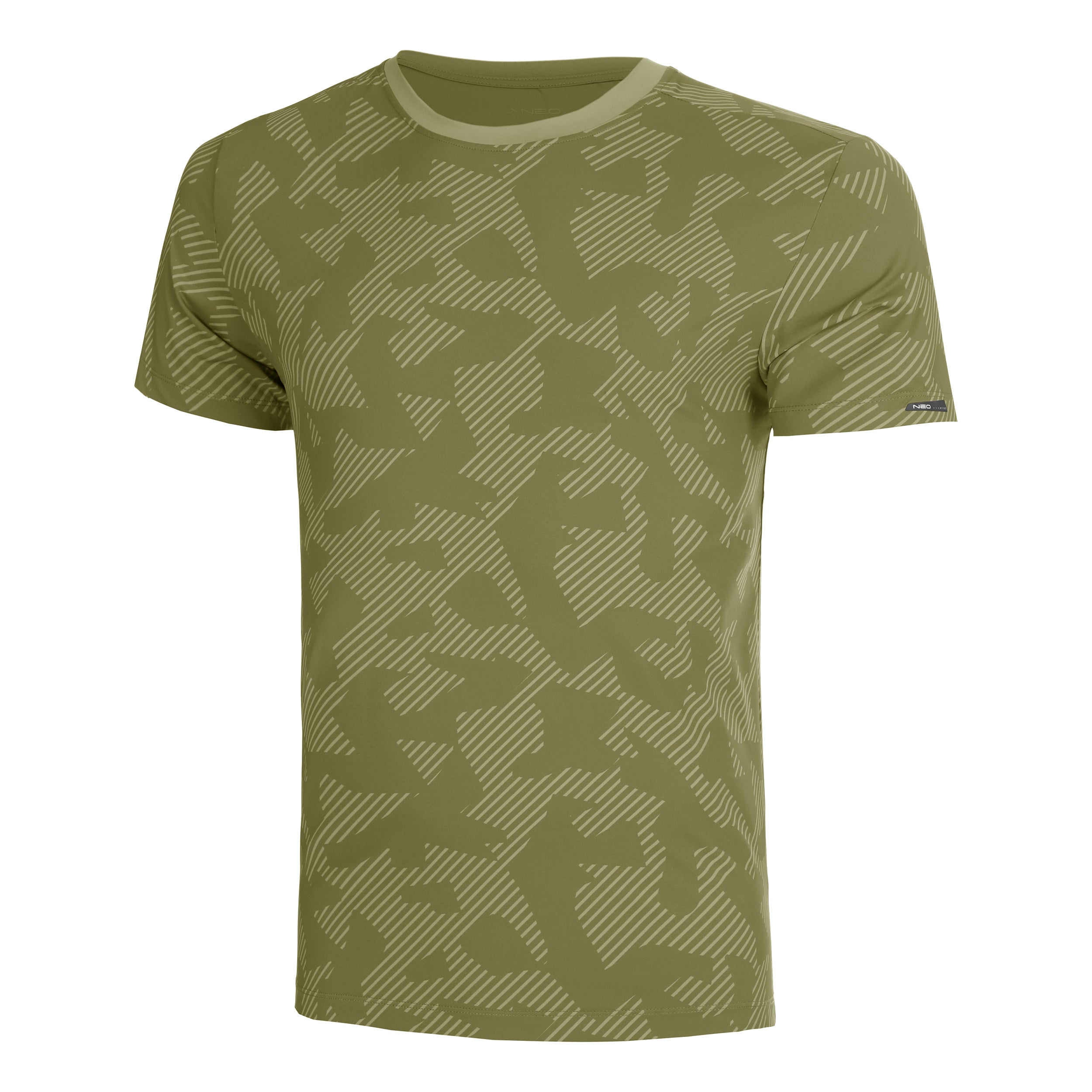 NEO Feel the Vybe AOP Running shirt Men-olive