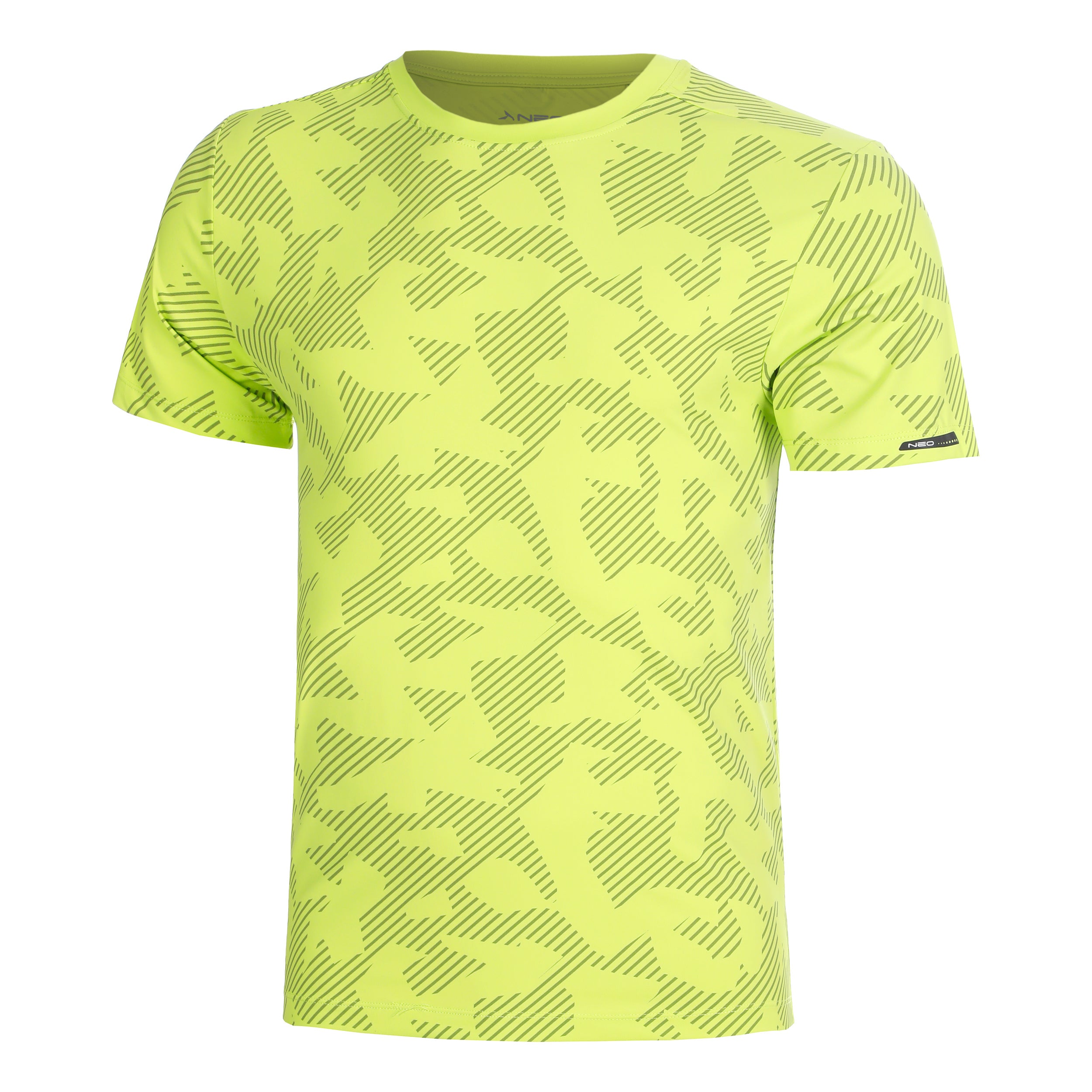 NEO Feel the Vybe AOP Running shirt Men-lime
