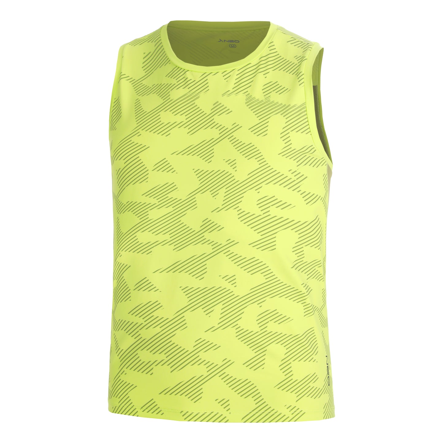 NEO Feel the Vybe AOP Running shirt Men-lime