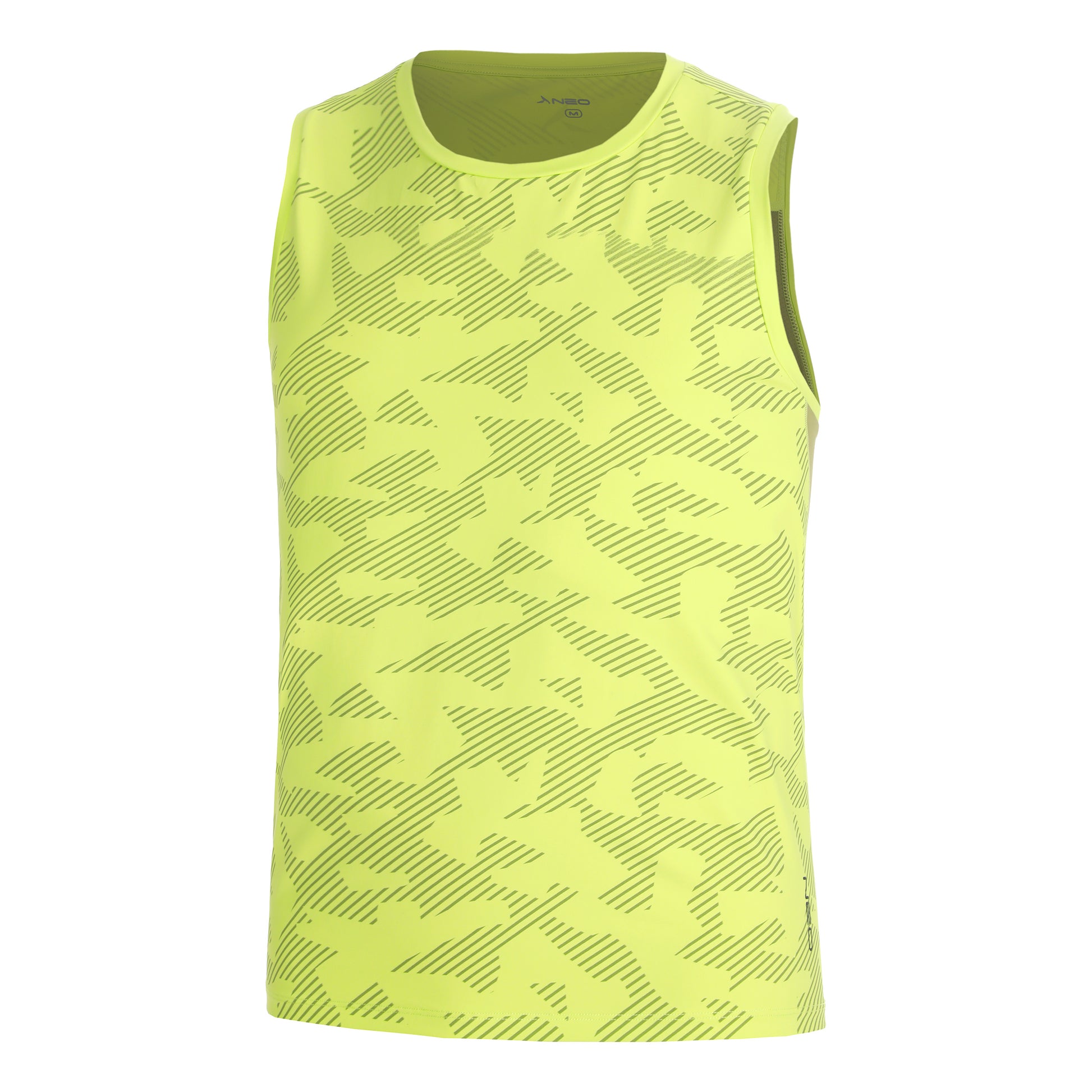NEO Feel the Vybe AOP Running shirt Men-lime