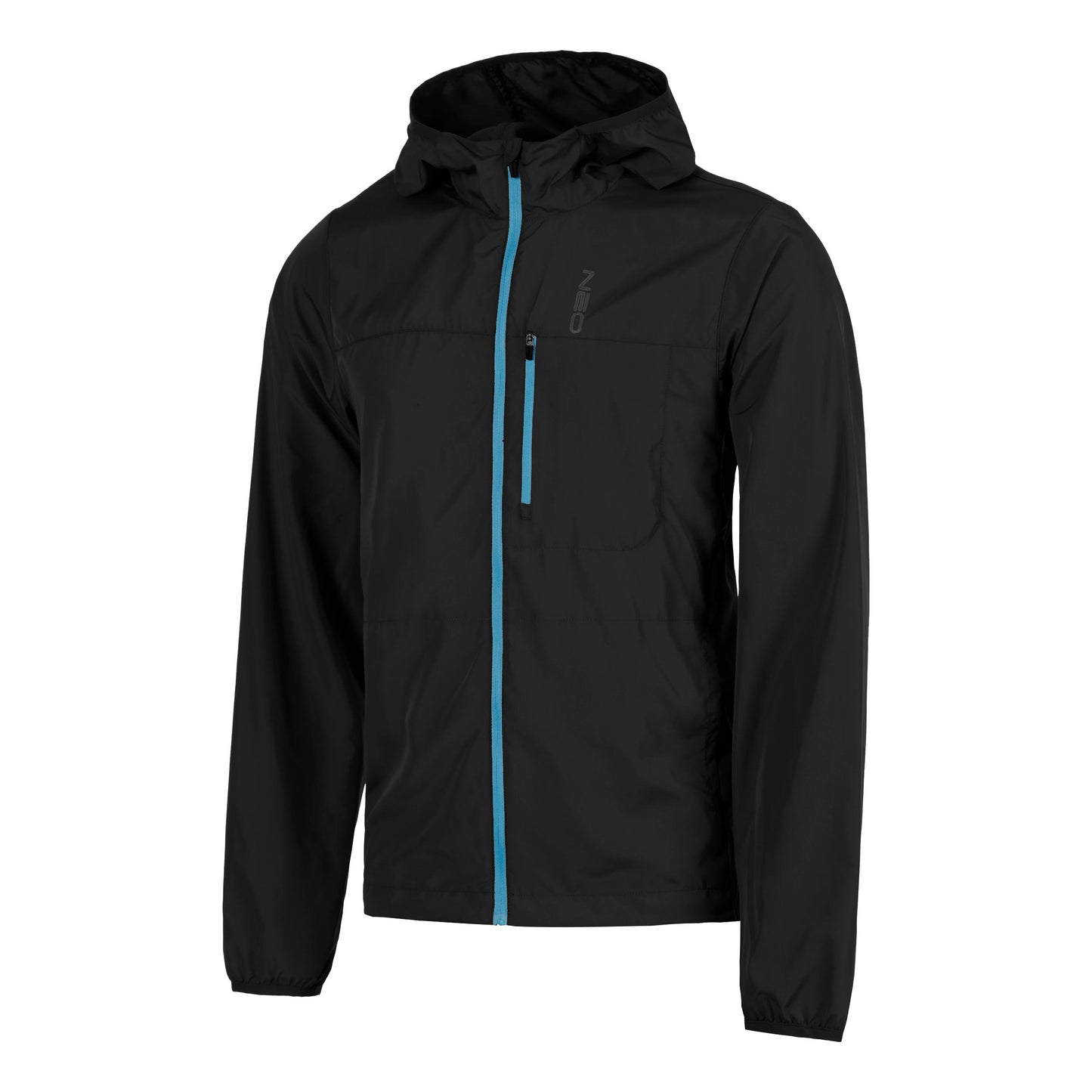 NEO Feel the Vybe Fly Running jacket Men-black, turquoise