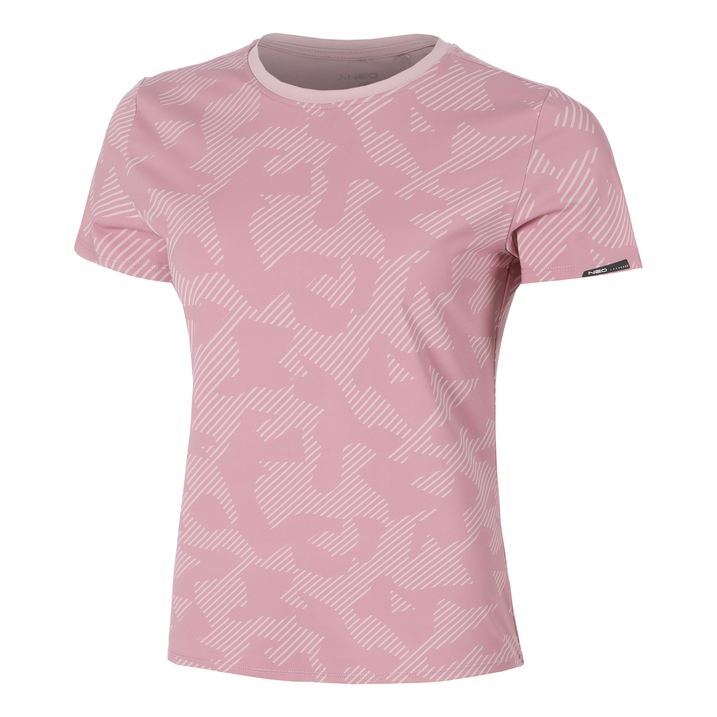 NEO Feel the Vybe AOP Running shirt Women-mauve